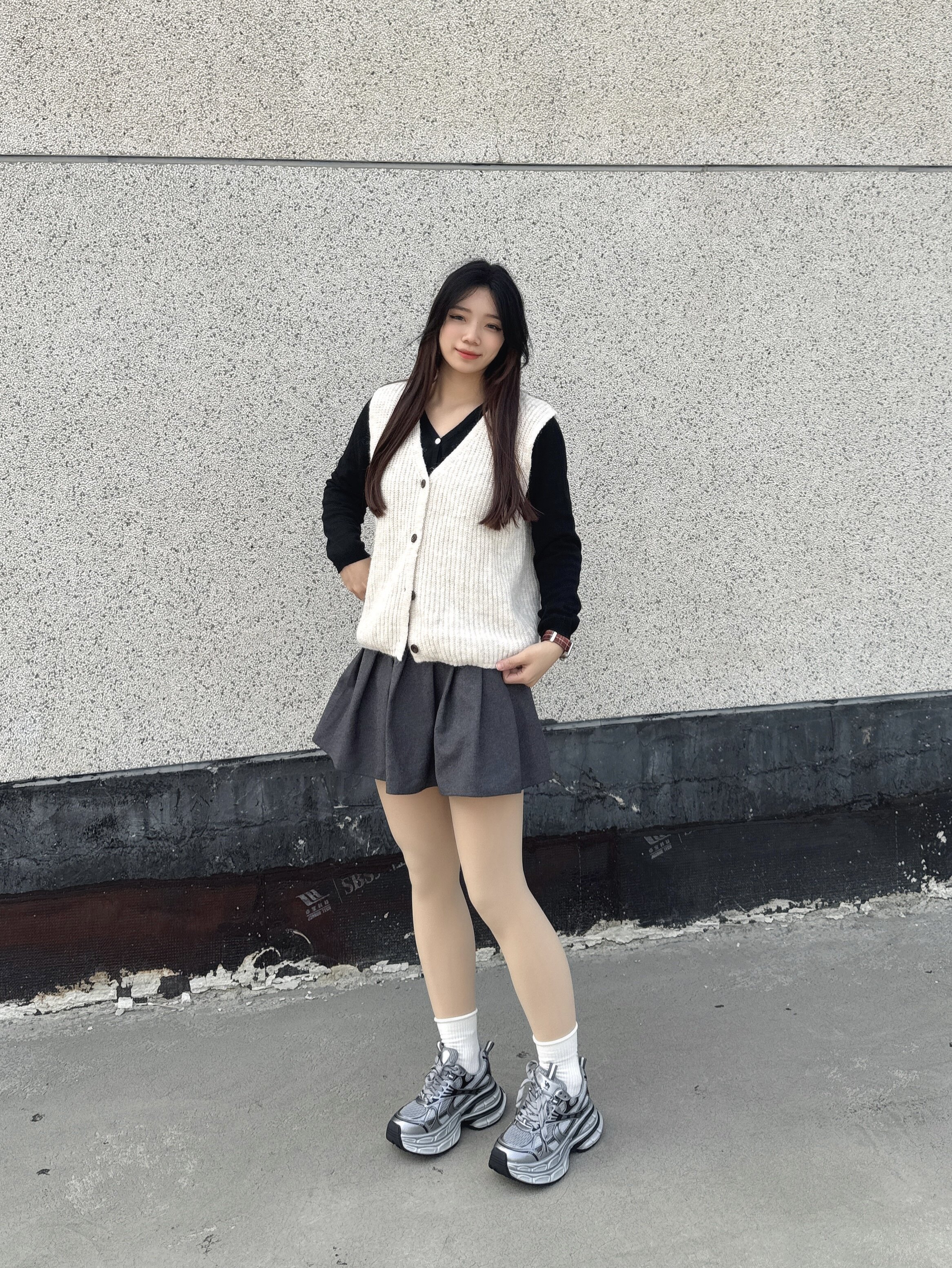 迪丽热巴同款骆驼银月老爹鞋 厚底增高拉长比例 银色系未来感十足