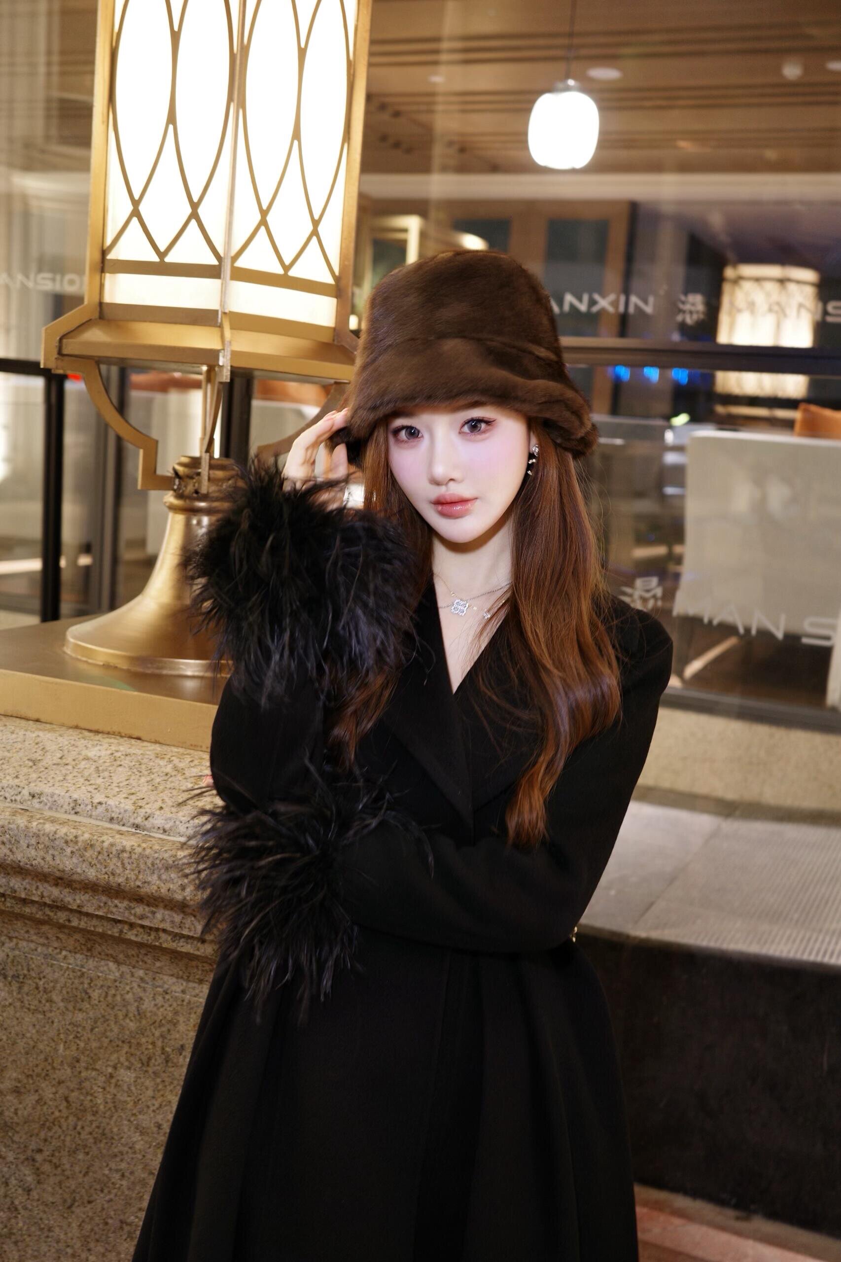 徐如蓝同款Maison Wester冬季千金风大衣，毛呢双面呢H型廓形不挑身材