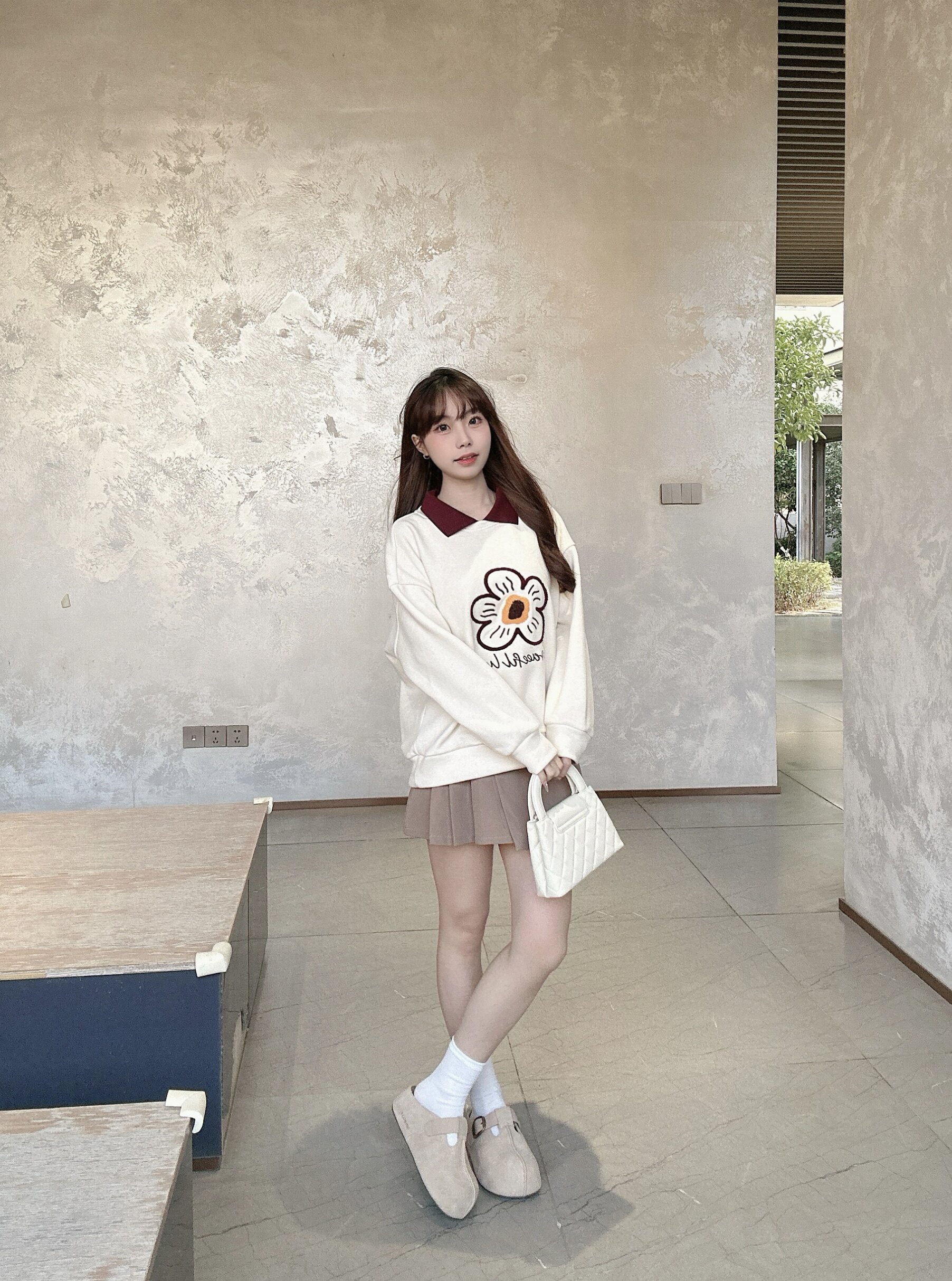 周雨彤同款百丽2代勃肯鞋 厚底花生吐司设计 软弹舒适如踩面包 包头可外穿休闲时髦