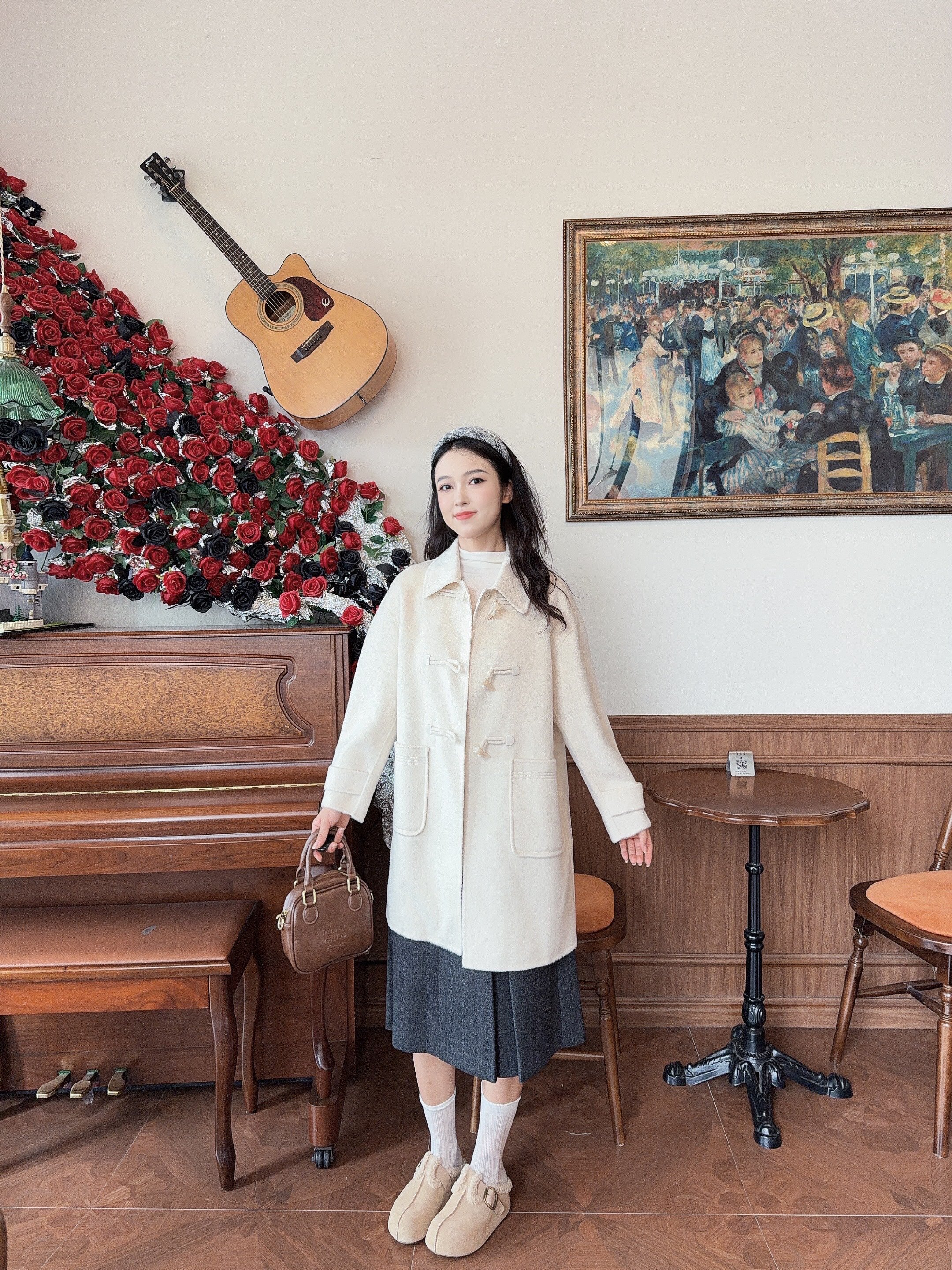 周雨彤同款百丽2代勃肯鞋 厚底花生吐司设计 软弹舒适如踩面包 包头可外穿休闲时髦