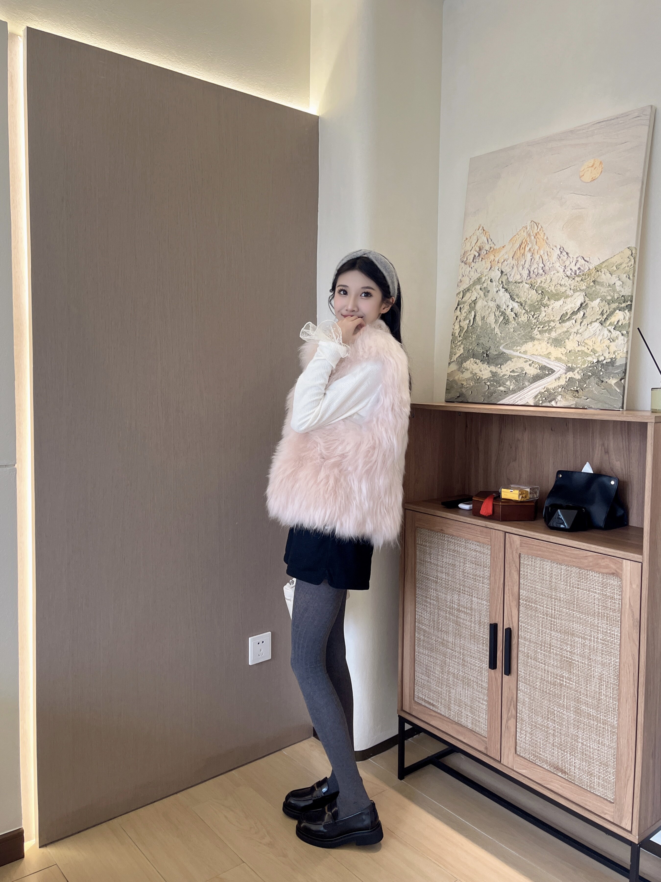 田曦薇同款百丽海鸥乐福鞋2.0 厚底增高设计拉长比例 真皮材质柔软亲肤