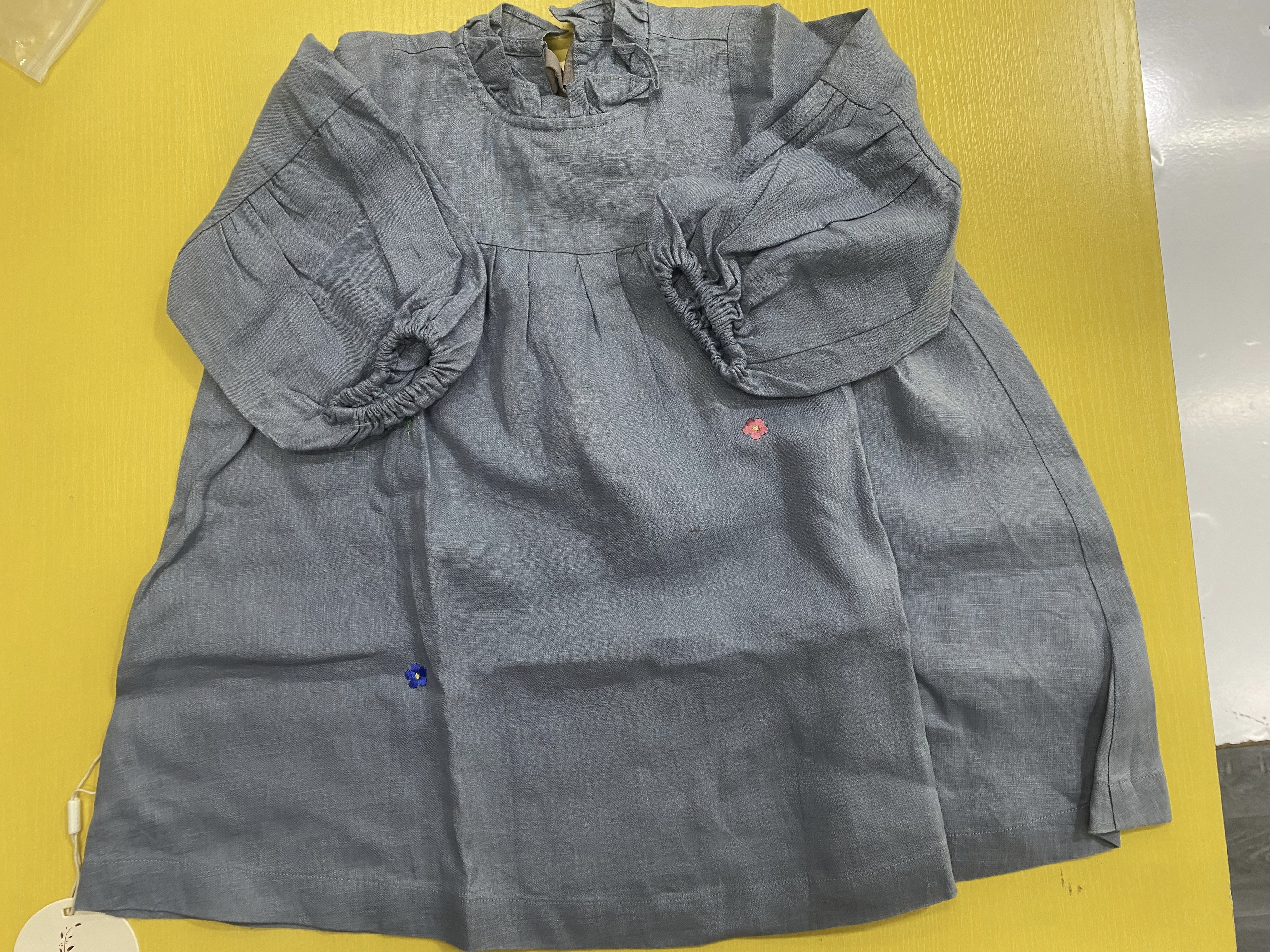 Customer photo for Tequila Blue + Grey Sash (Machine Embroidery), 100cm