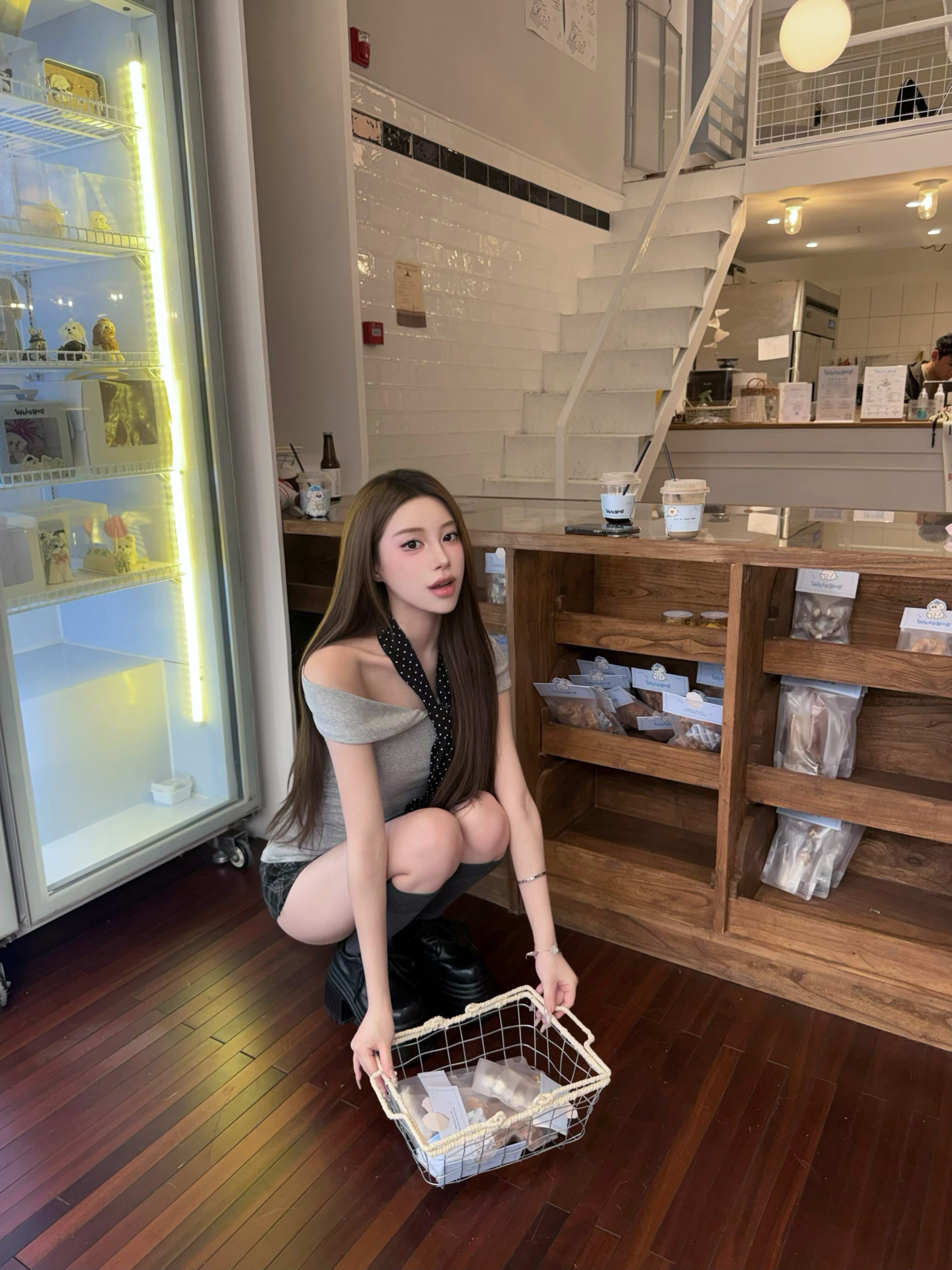 SiCii复古韩系低腰包臀裙 格纹短裙显瘦辣妹风 防走光侧拉链毛呢质感高级