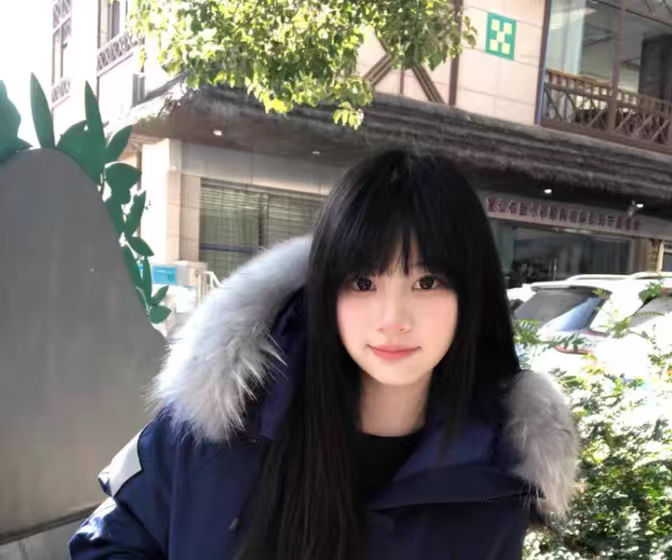 真我黑长直漫画齐刘海假发套 全真发整顶设计 自然隐形无痕贴合 长发飘逸顺滑