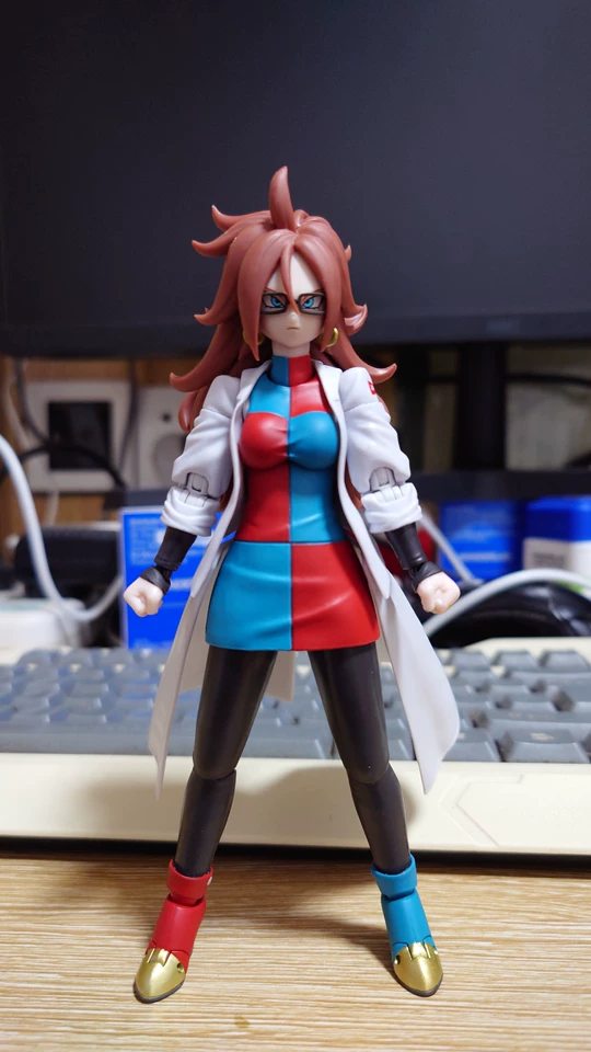 SHF Studio Android 21 Dragon Ball Z 1/12 Scale Action Figure Anime