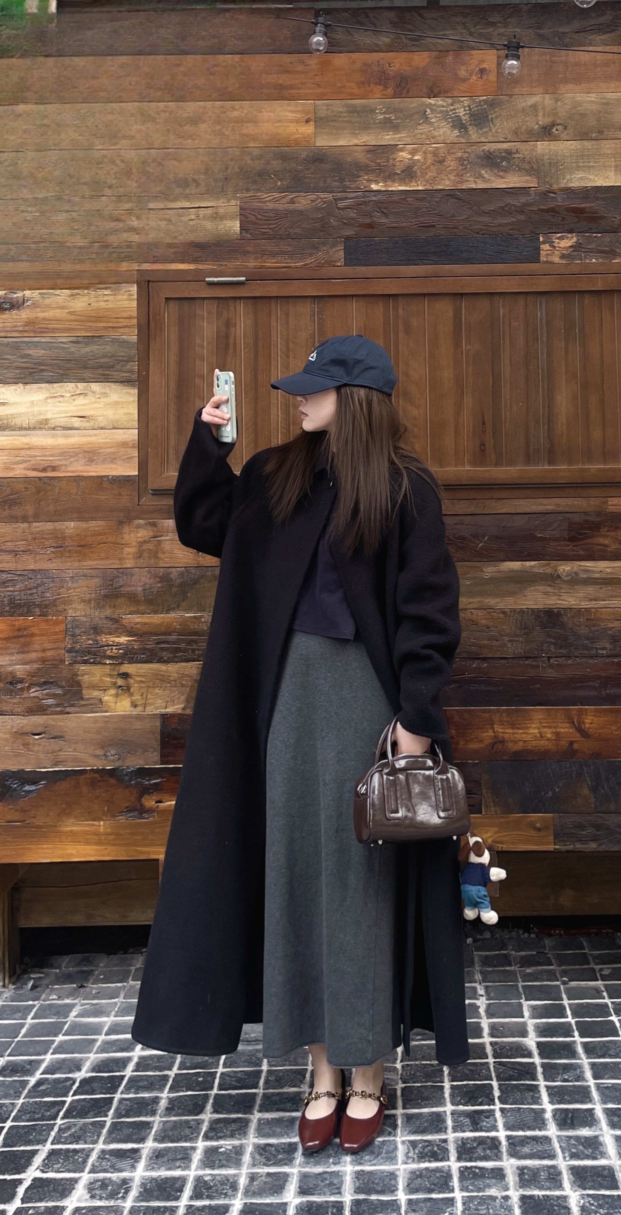 管乐同款百思图红玫瑰玛丽珍鞋 春季单鞋凉鞋两穿设计