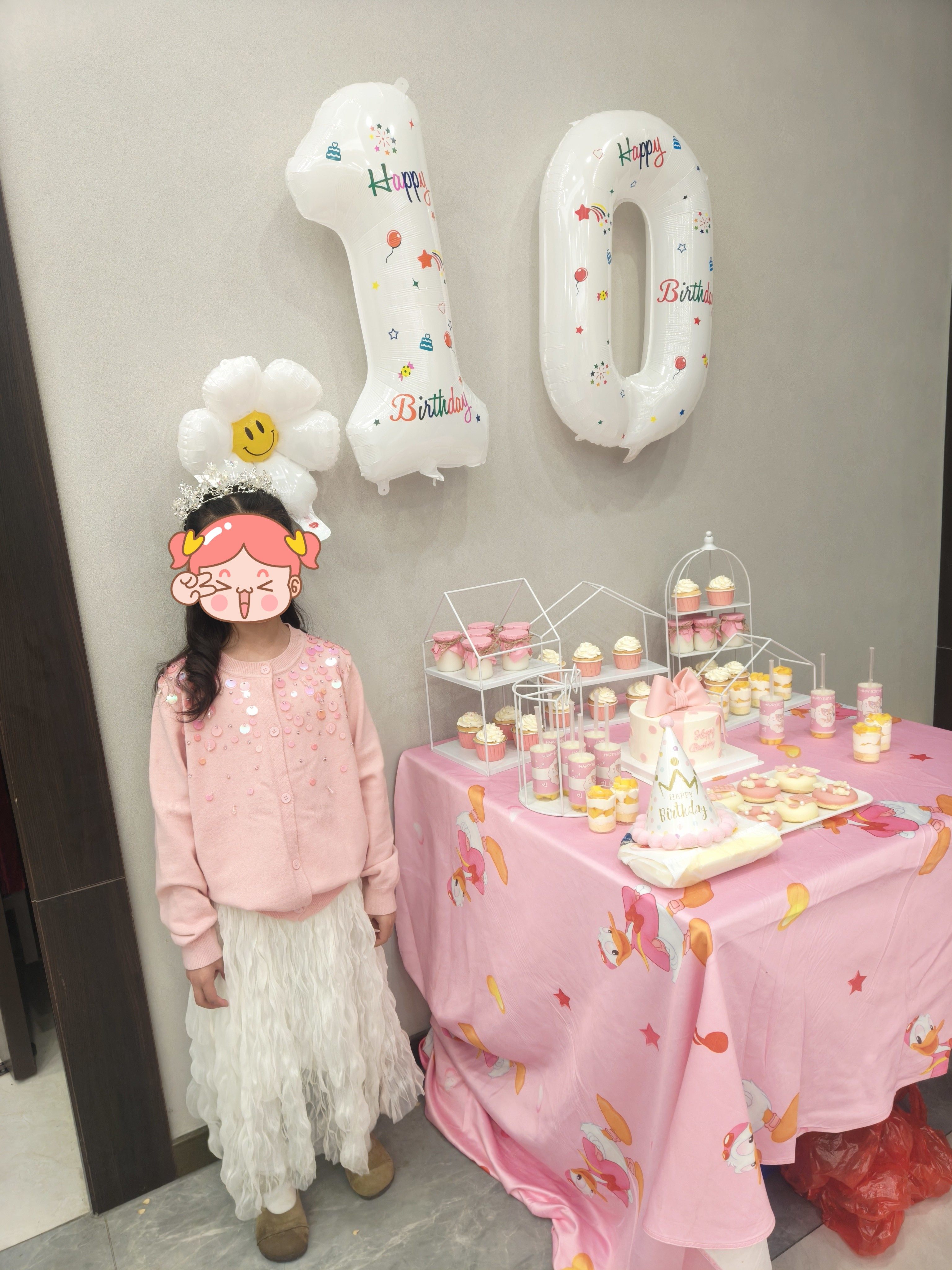 Customer photo for Pink Cardigan, 150cm