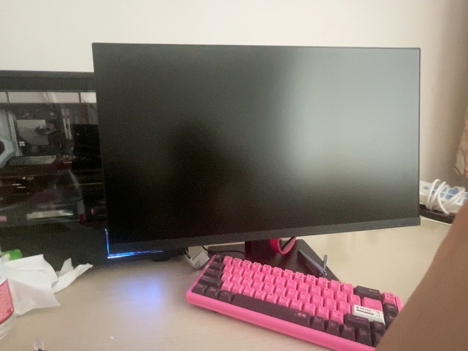 傲攻AG253F 24寸390Hz电竞显示器E-TN面板2毫秒响应400Hz高刷新率显示器