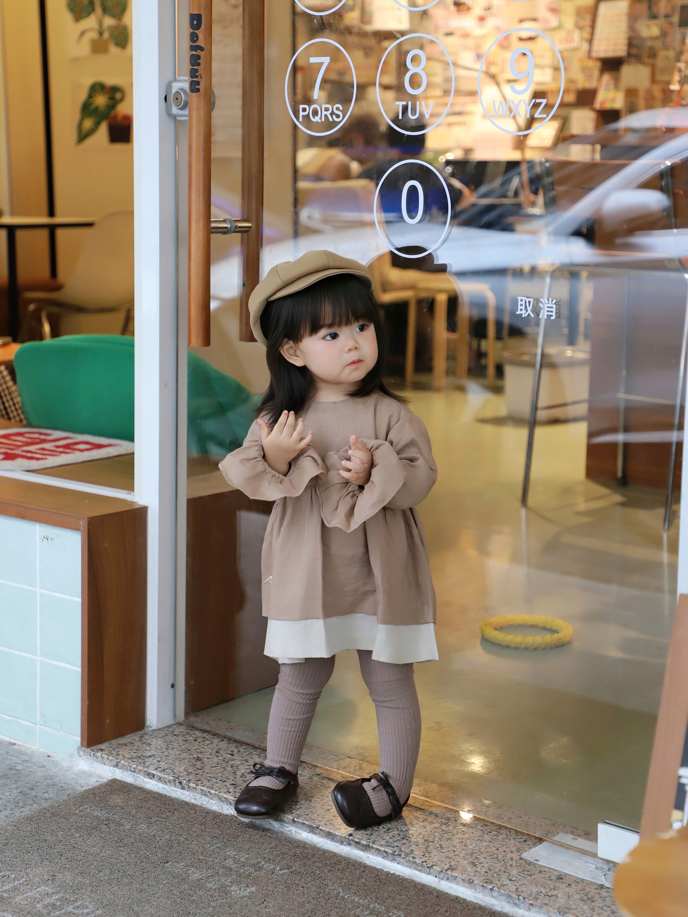 Customer photo for Khaki, 90cm