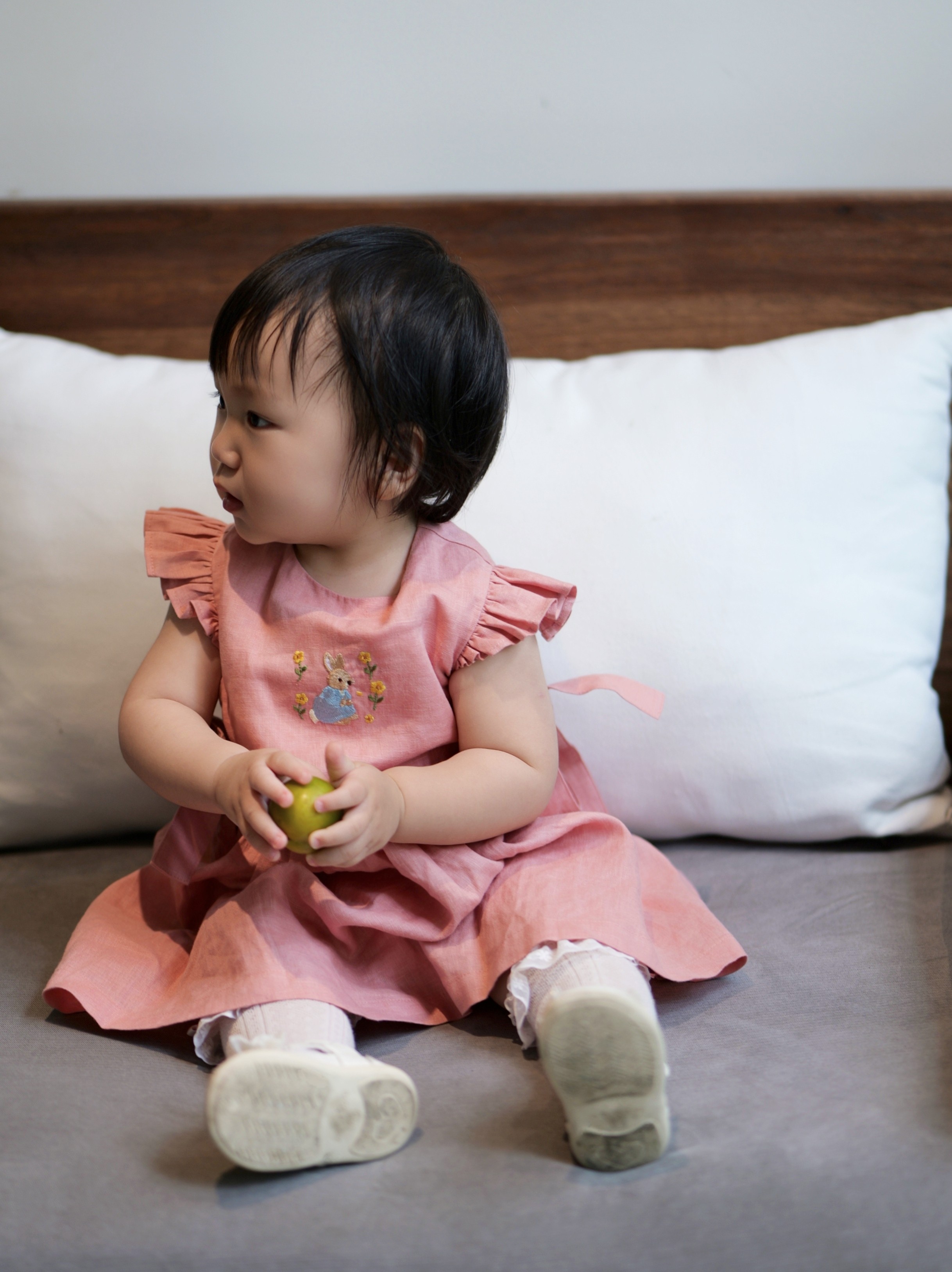 Customer photo for Peach Pink, 80cm