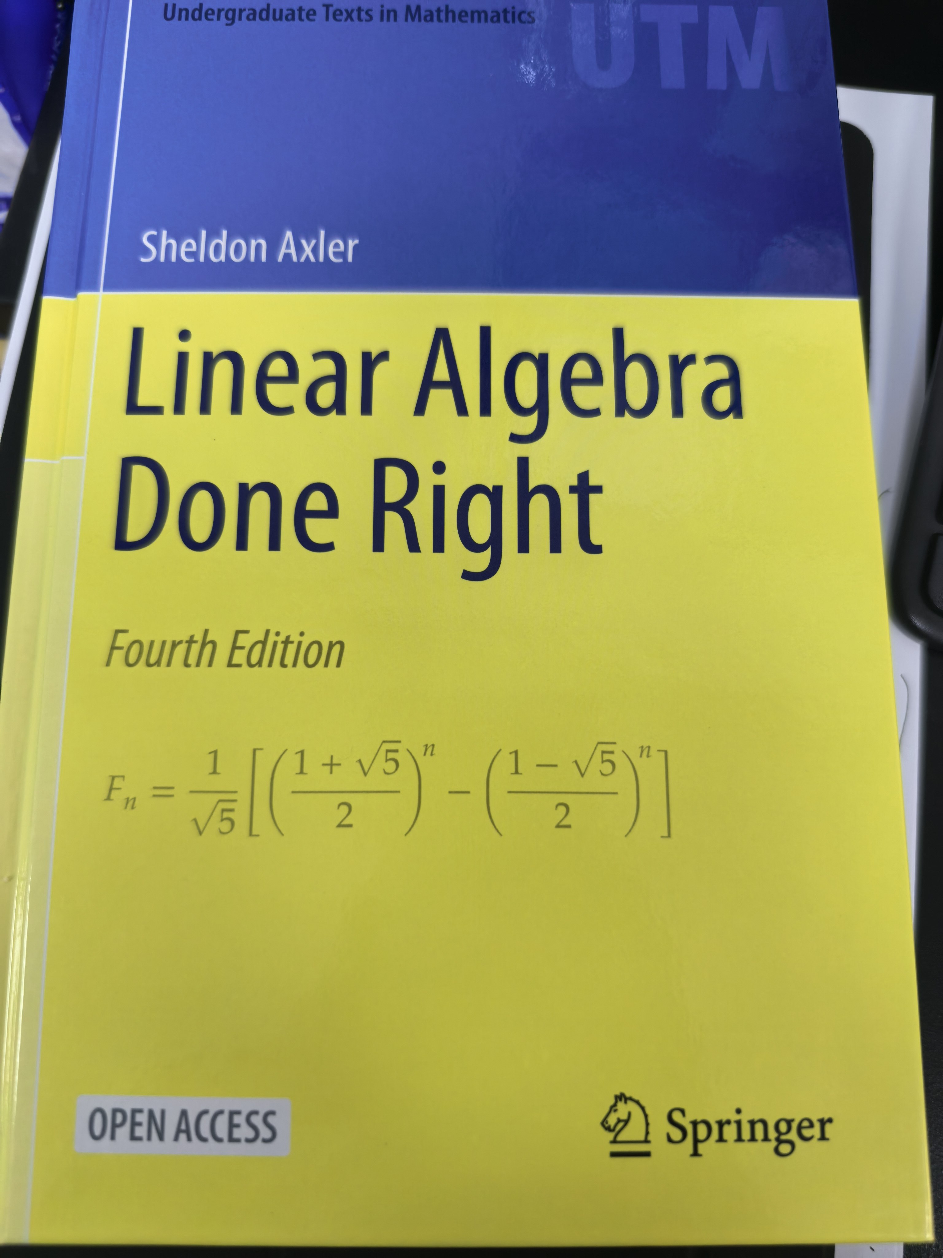 現貨精裝線性代數應該這樣學第四版Linear Algebra Done Right 