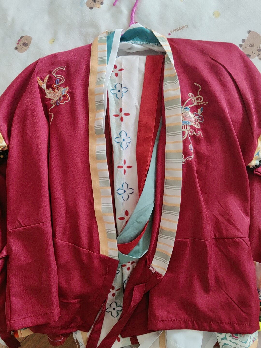 柔蓝 唐制 褙子交領 改良 中華漢服 3点セット　H27＃ 現貨⭐ 唐制漢服漢服女唐制褙子圓領交領短衫破裙改良漢服日常漢服古裝