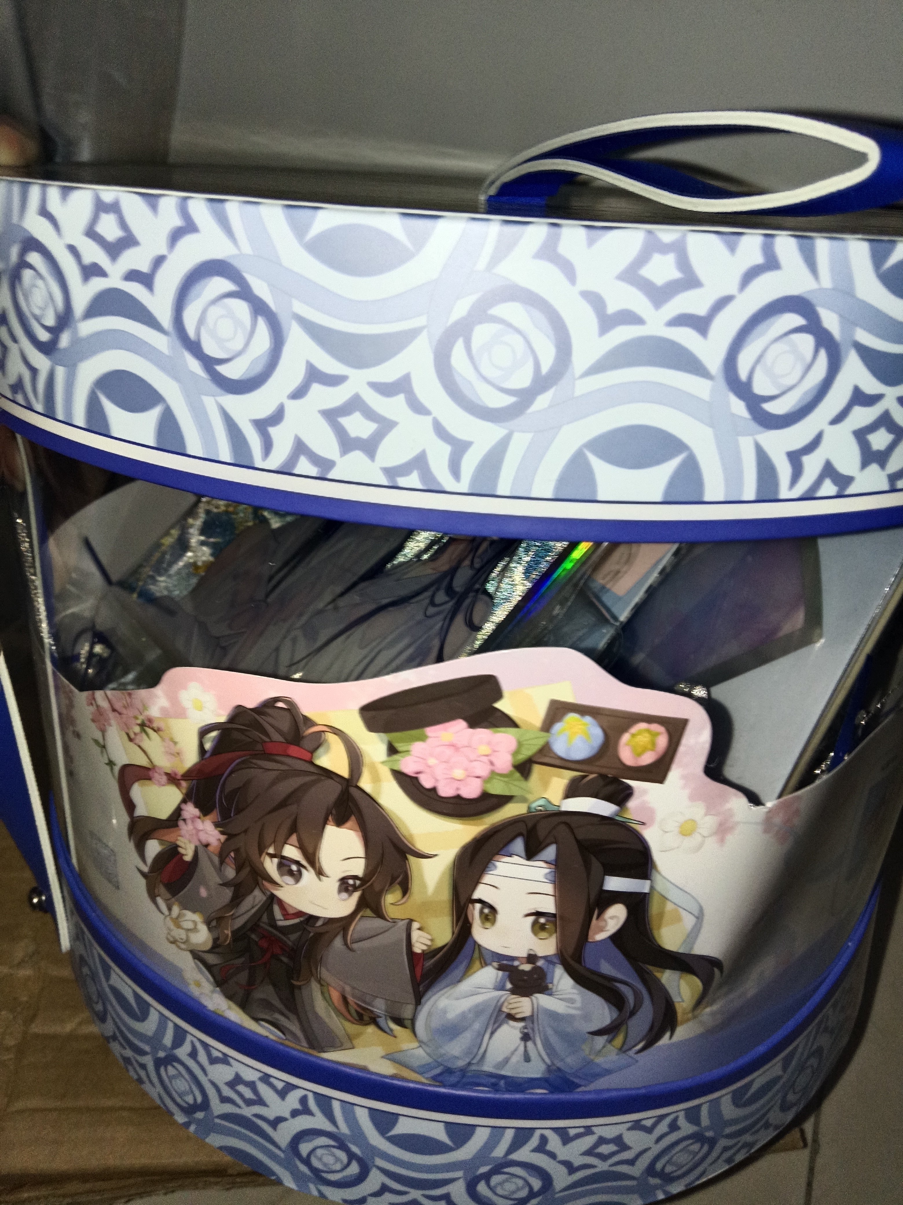 魔道祖师动画青韵花影系列抱抱桶