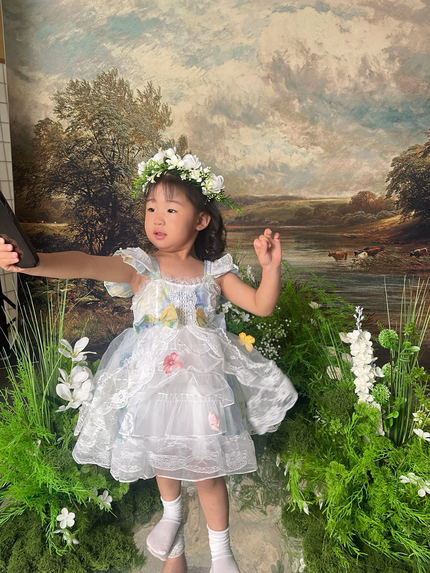 Customer photo for Jumper Dress + Train