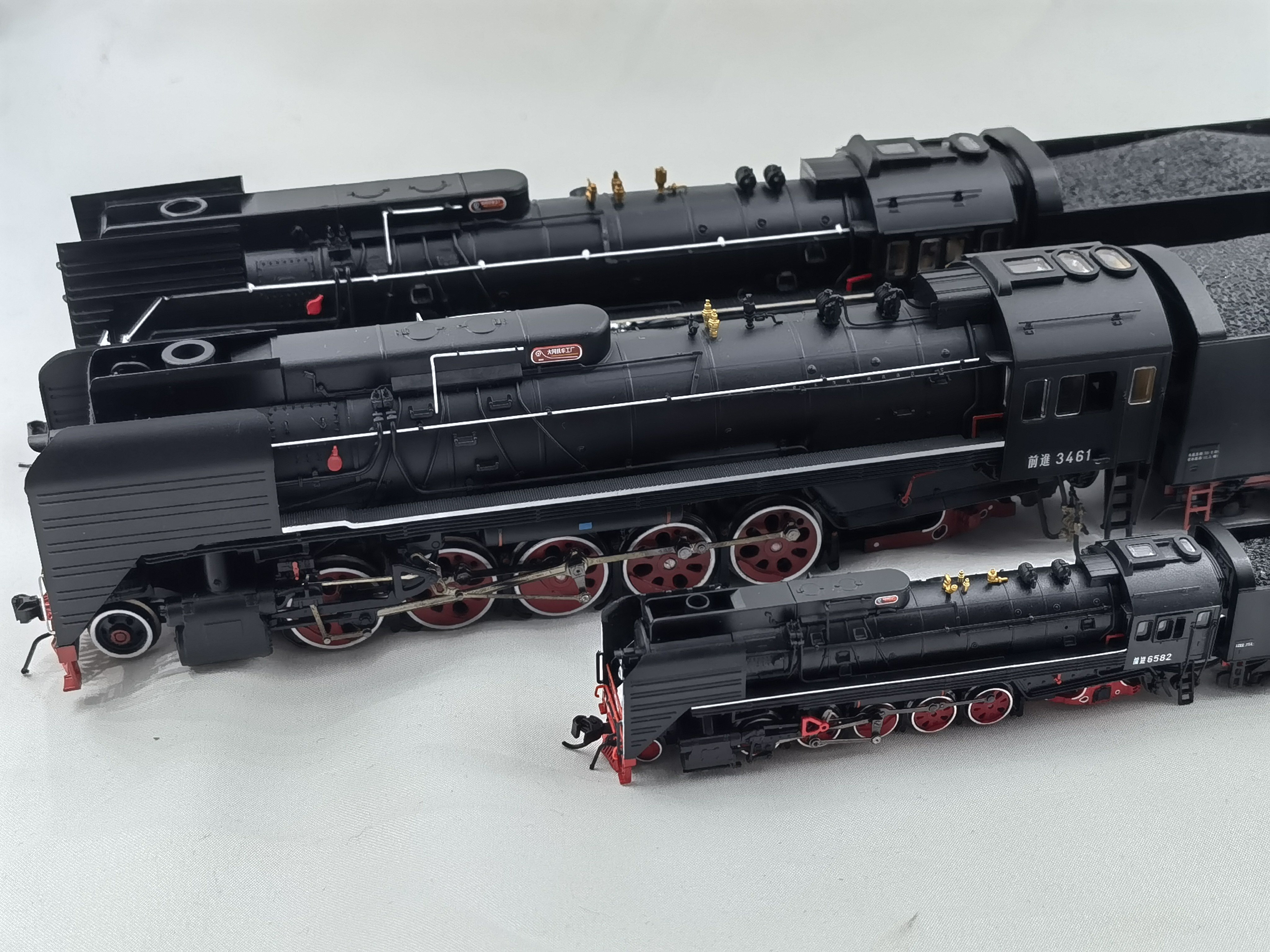 Bachmann Nゲージ 中国 前進型蒸気機関車 上局翔段