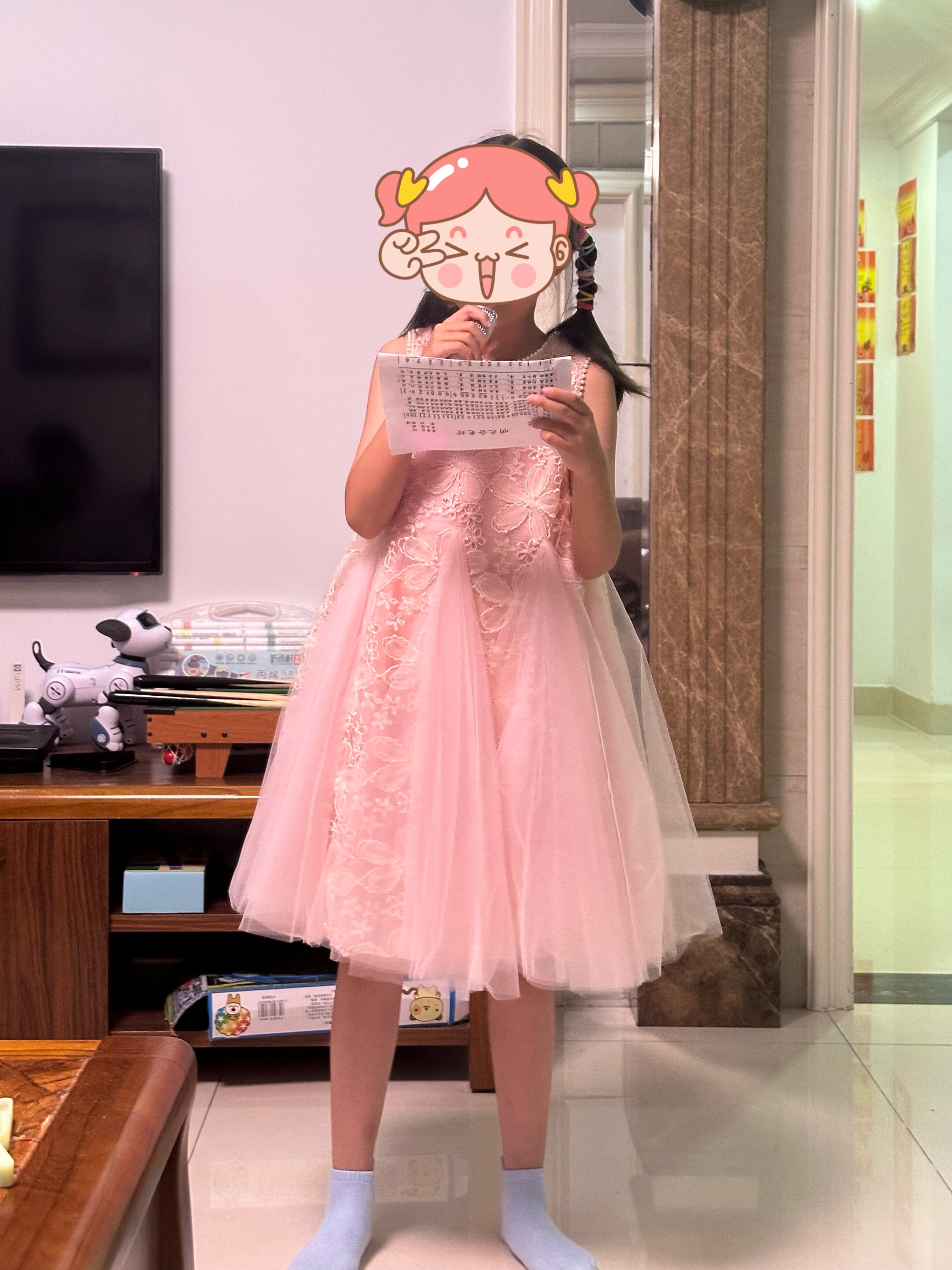 Customer photo for Pink, 140cm