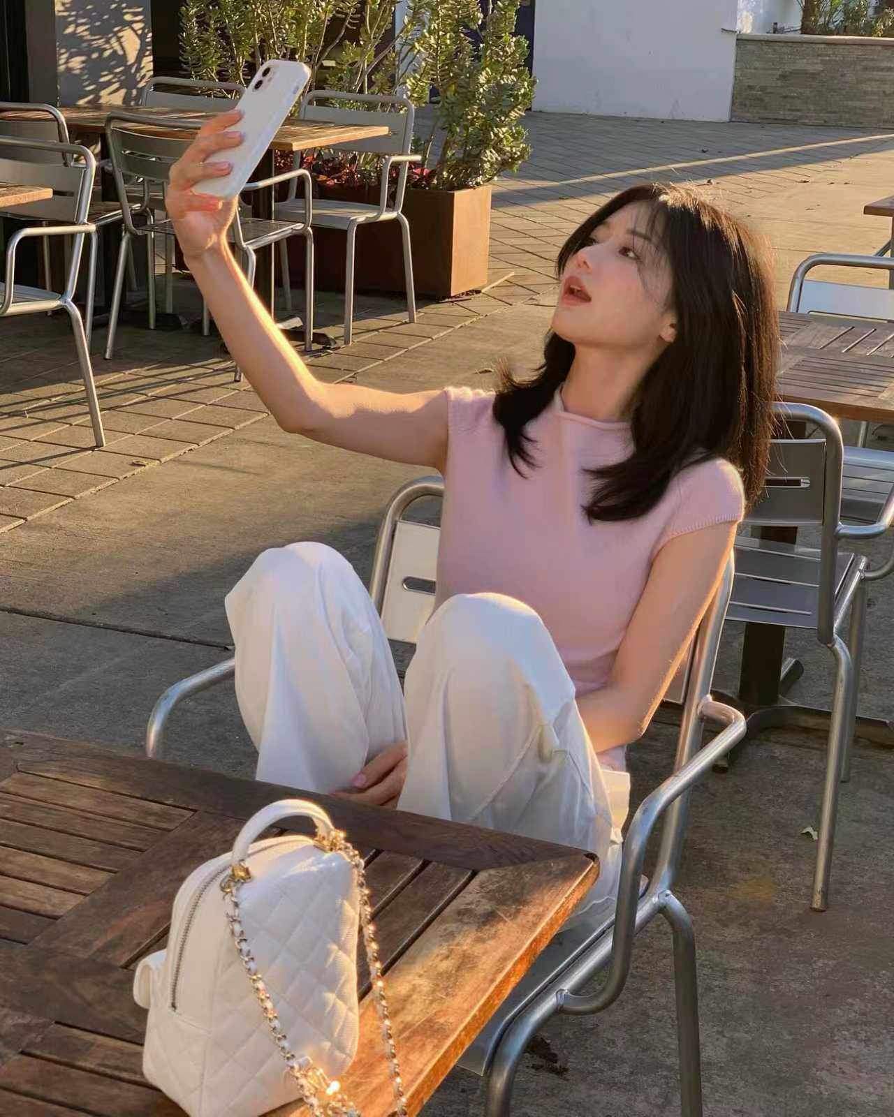 唯俏真人发丝全头套假发 层次感偏分锁骨发设计 随意分缝自然逼真