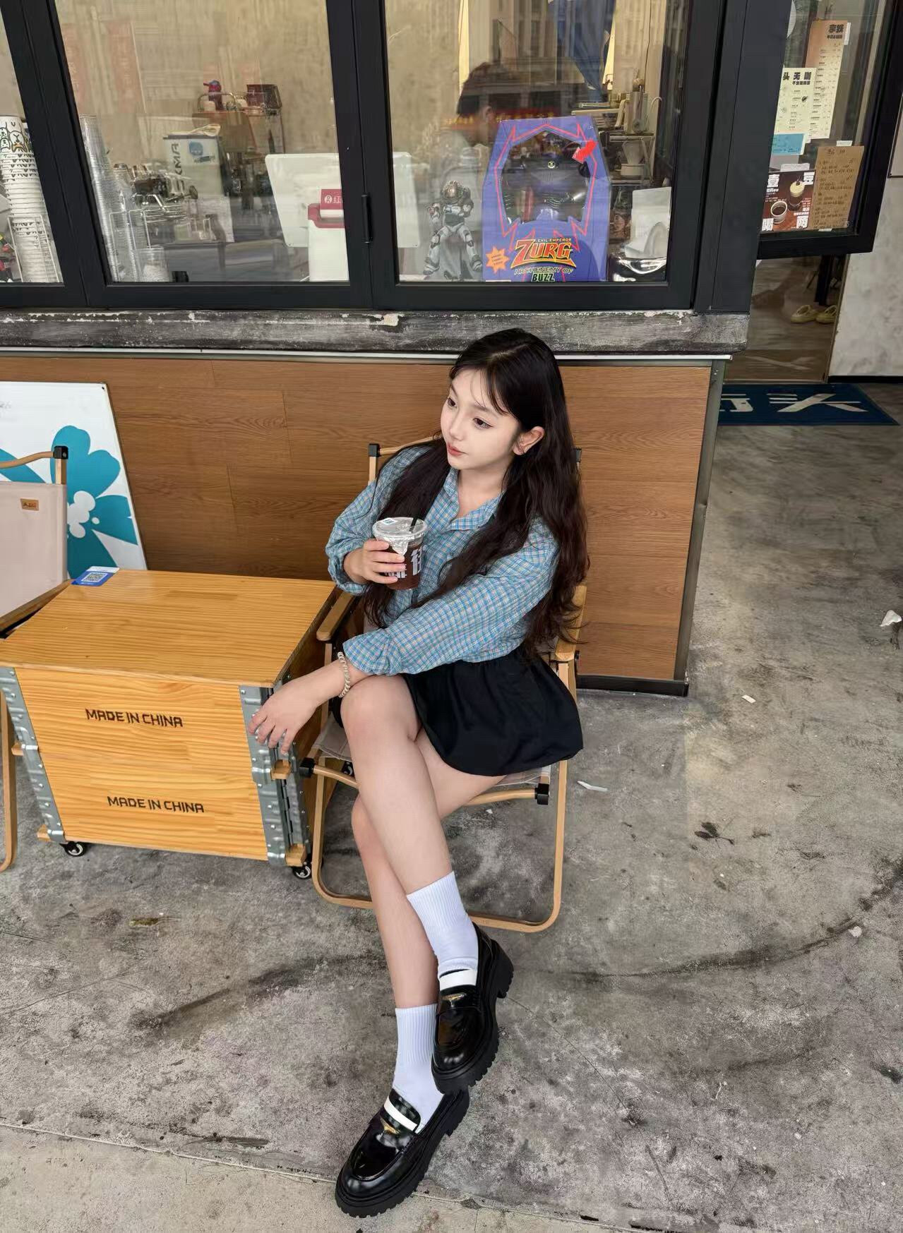 田曦薇同款百丽海鸥乐福鞋2.0 厚底增高设计拉长比例 真皮材质柔软亲肤