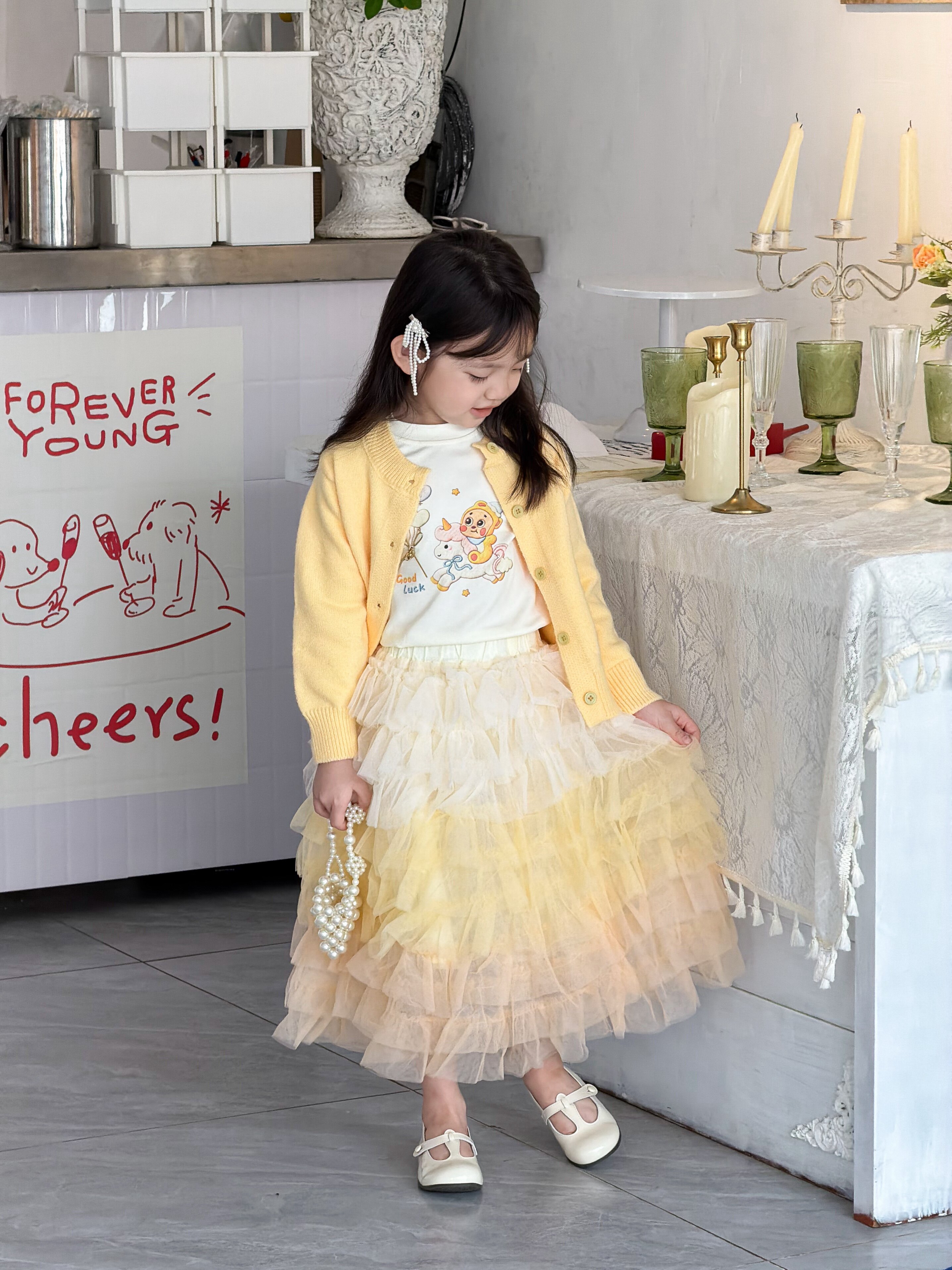 Customer photo for Yellow Skirt, 110cm