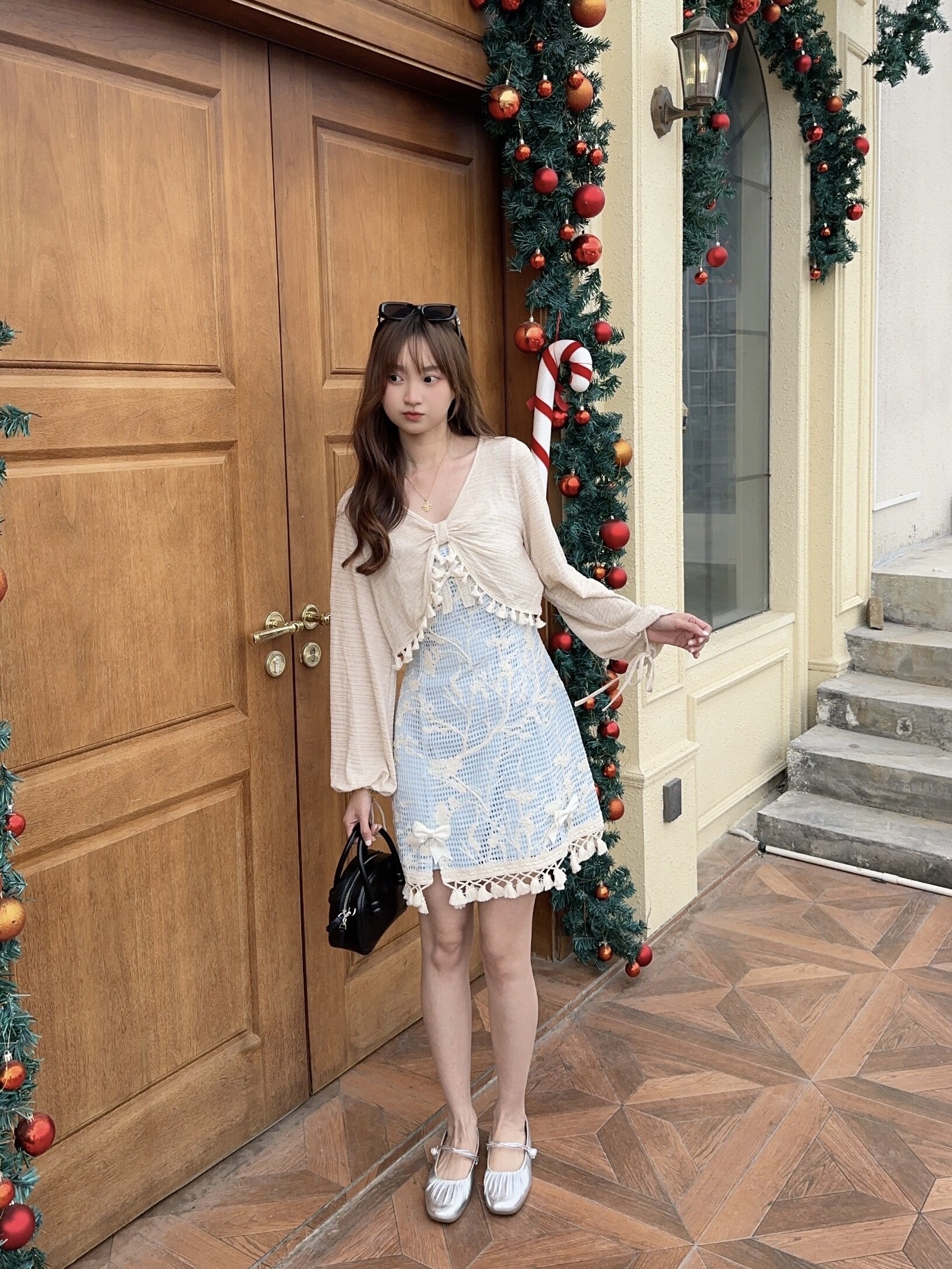 TATA他她超模玛丽珍鞋Y8GA6AQ6:银色平底的复古优雅密码