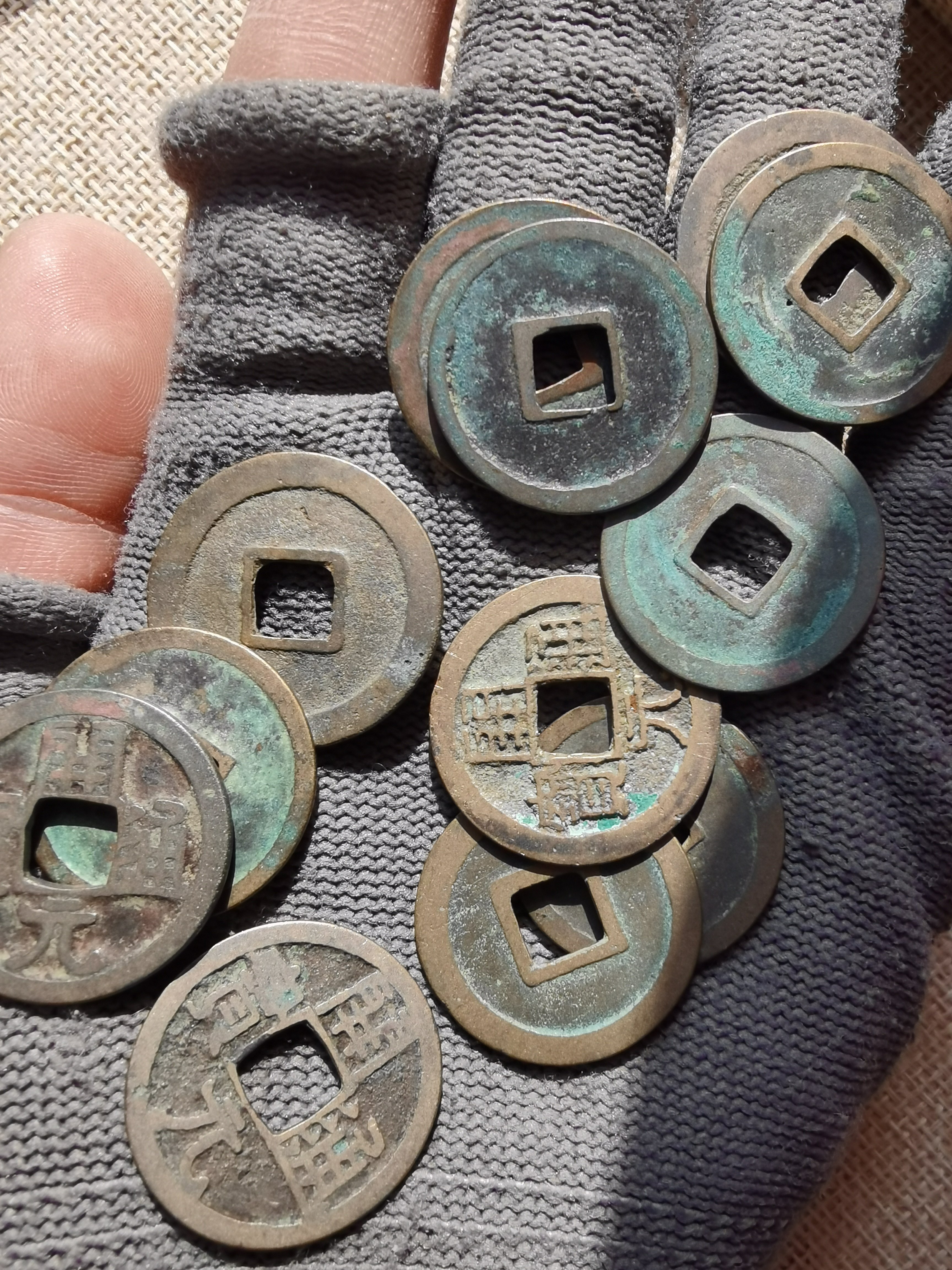 唐代開元通寶真品古錢幣銅質五帝錢收藏鎮宅保平安六爻美品-Taobao-Tmall
