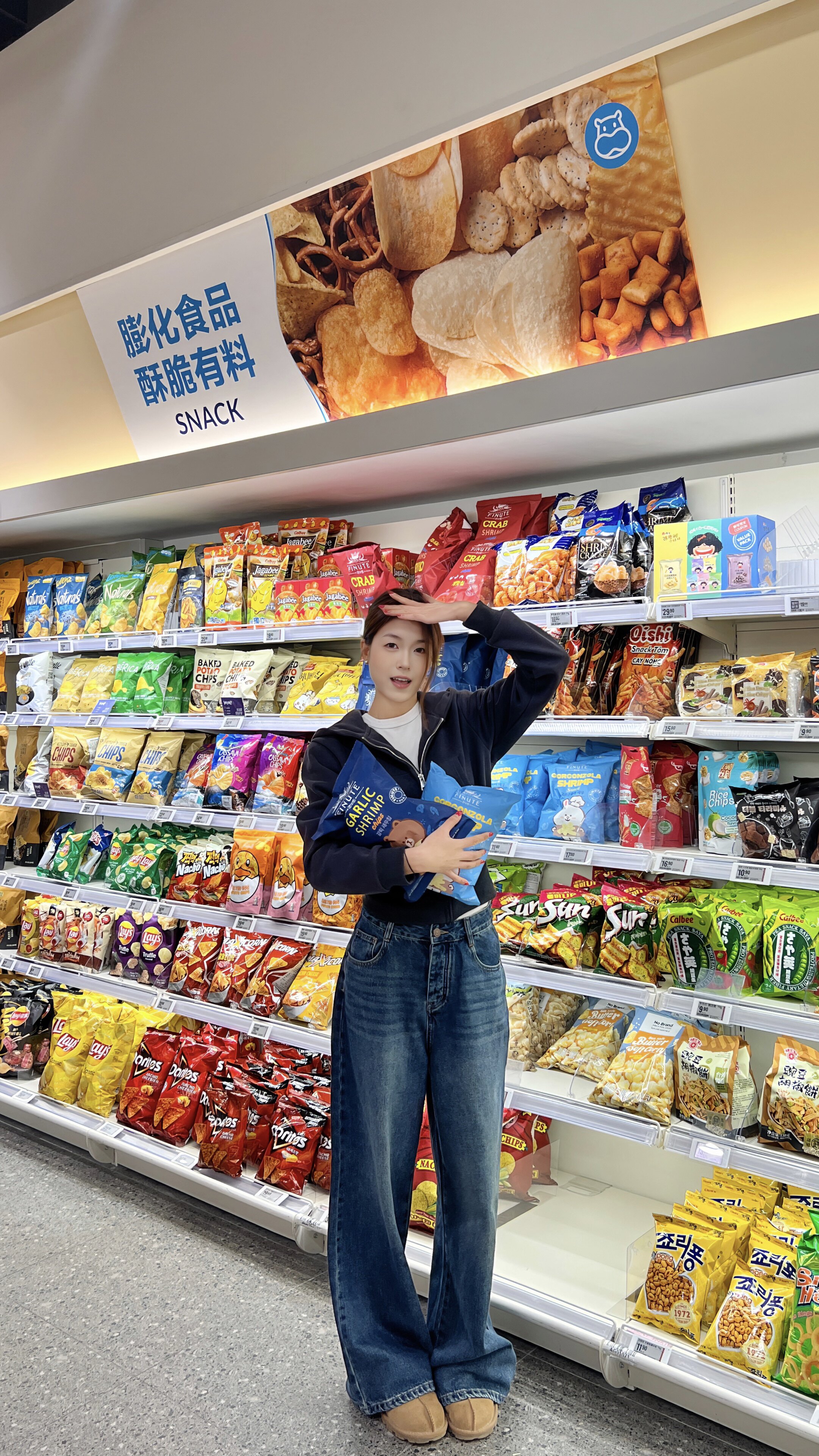 ABWEAR春夏复古神裤 深色阔腿直筒版型 遮肉显瘦不挑腿型 宽松裤管包容各种身材