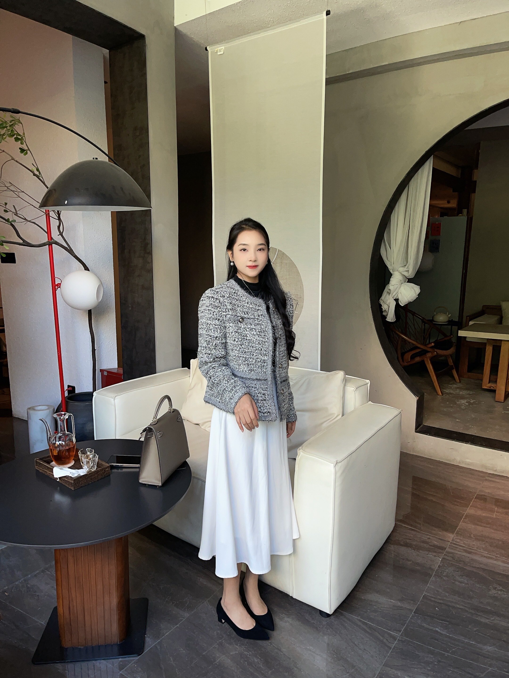 7or9黑色高跟鞋：空气棉"仙草"科技的职场舒适美学