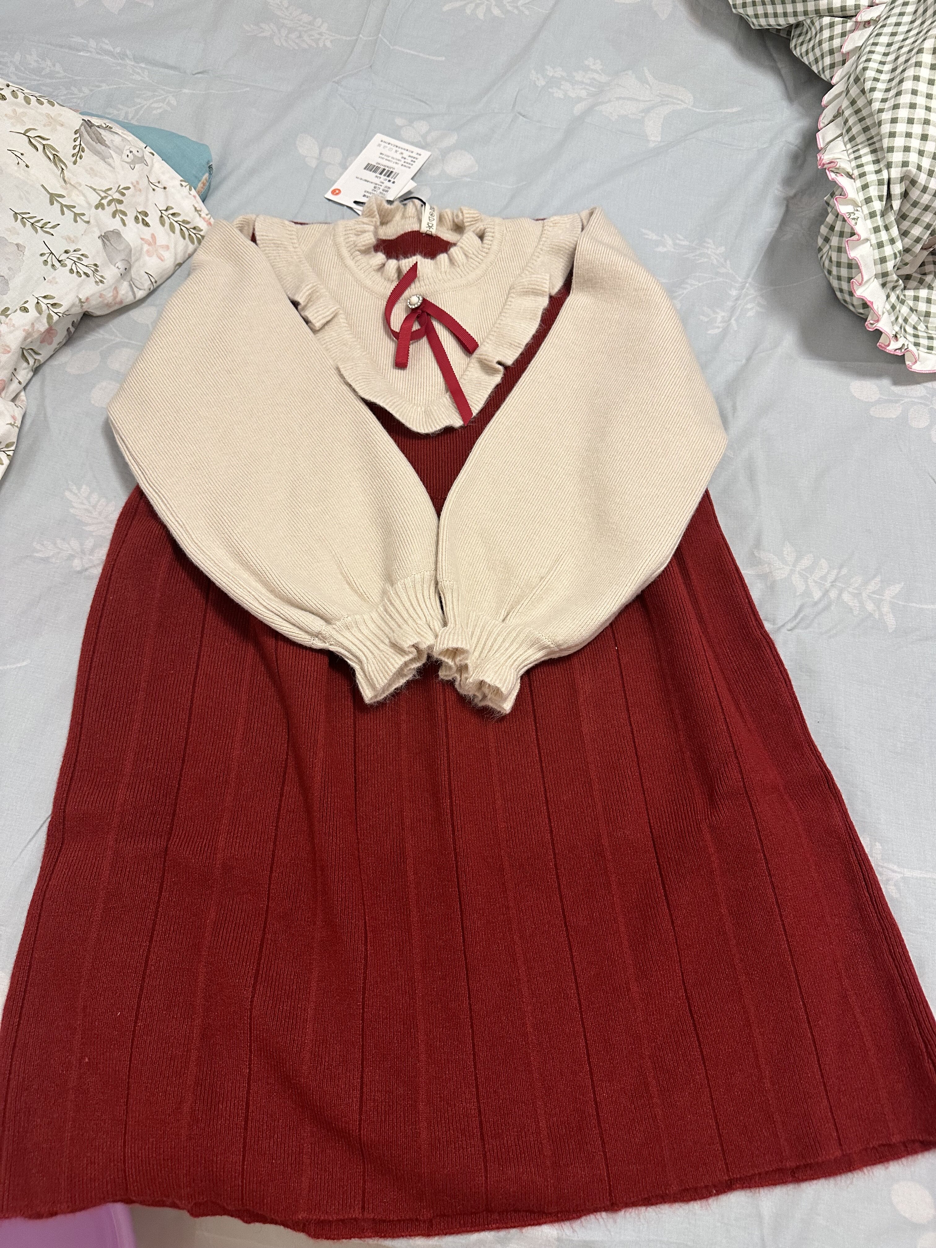 Customer photo for Red, 160cm