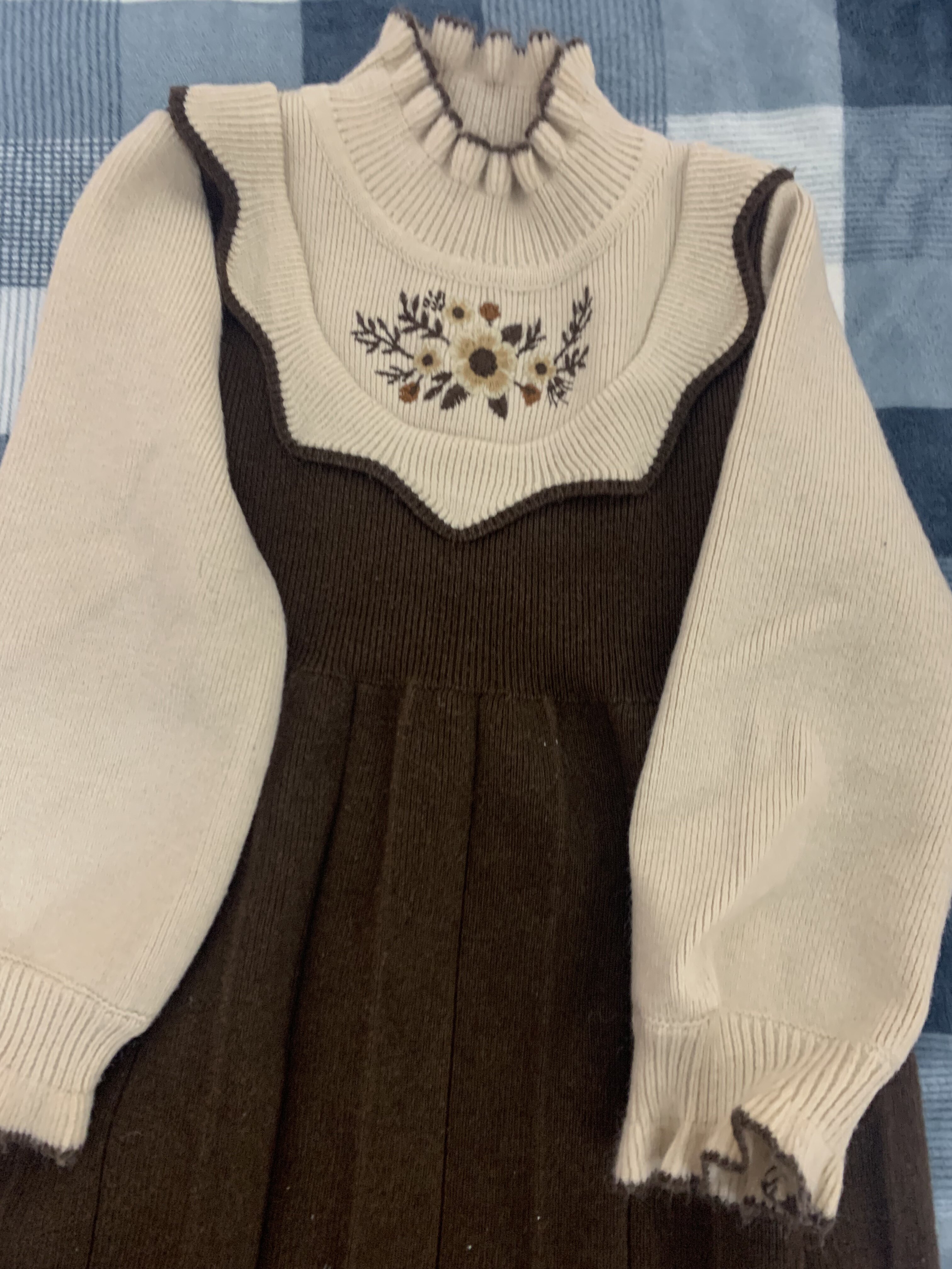 Customer photo for Coffee Brown, 110cm