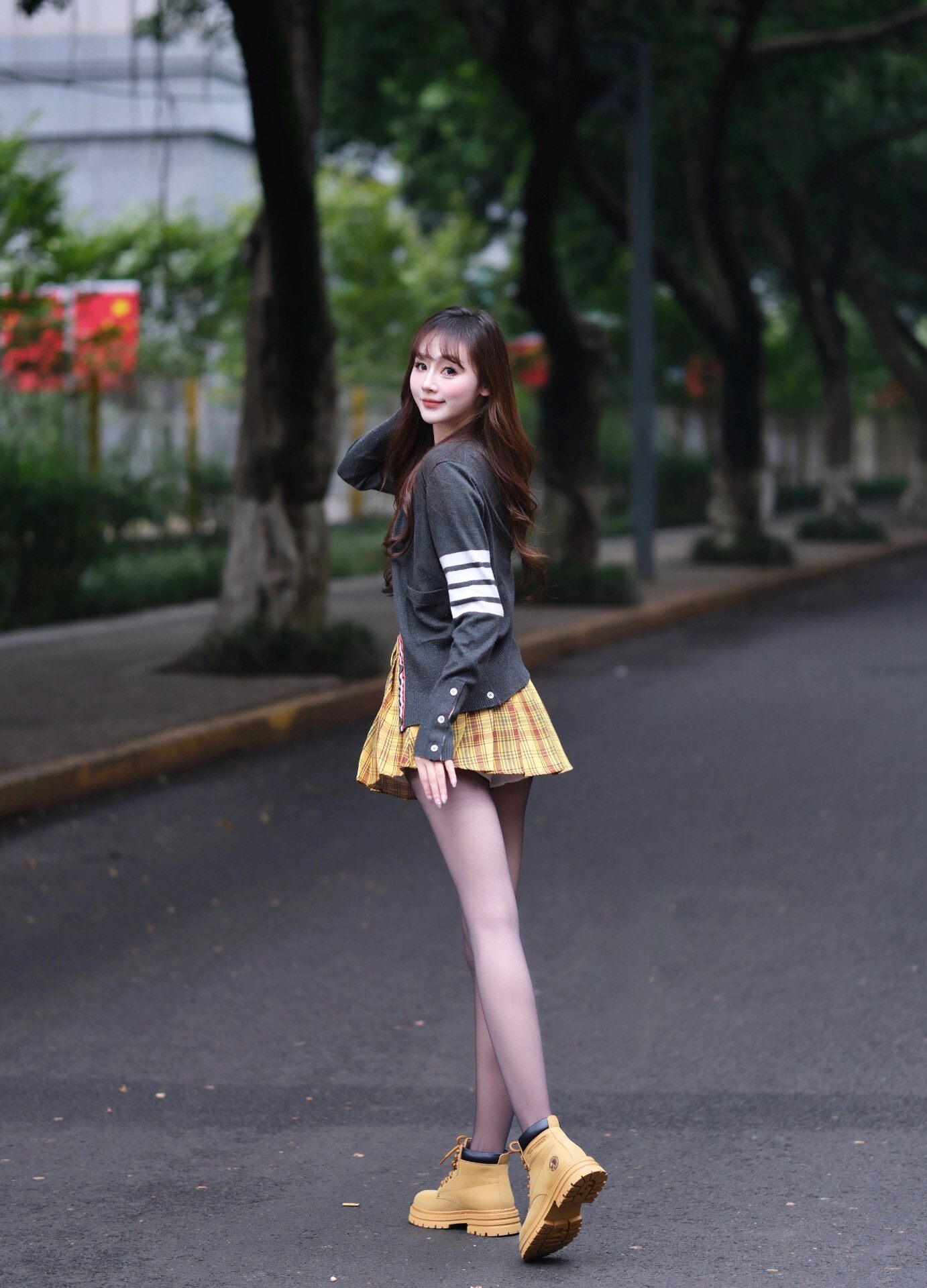 小野和子冬季黑丝光腿神器 加绒双层设计保暖不臃肿 替换装方便实用