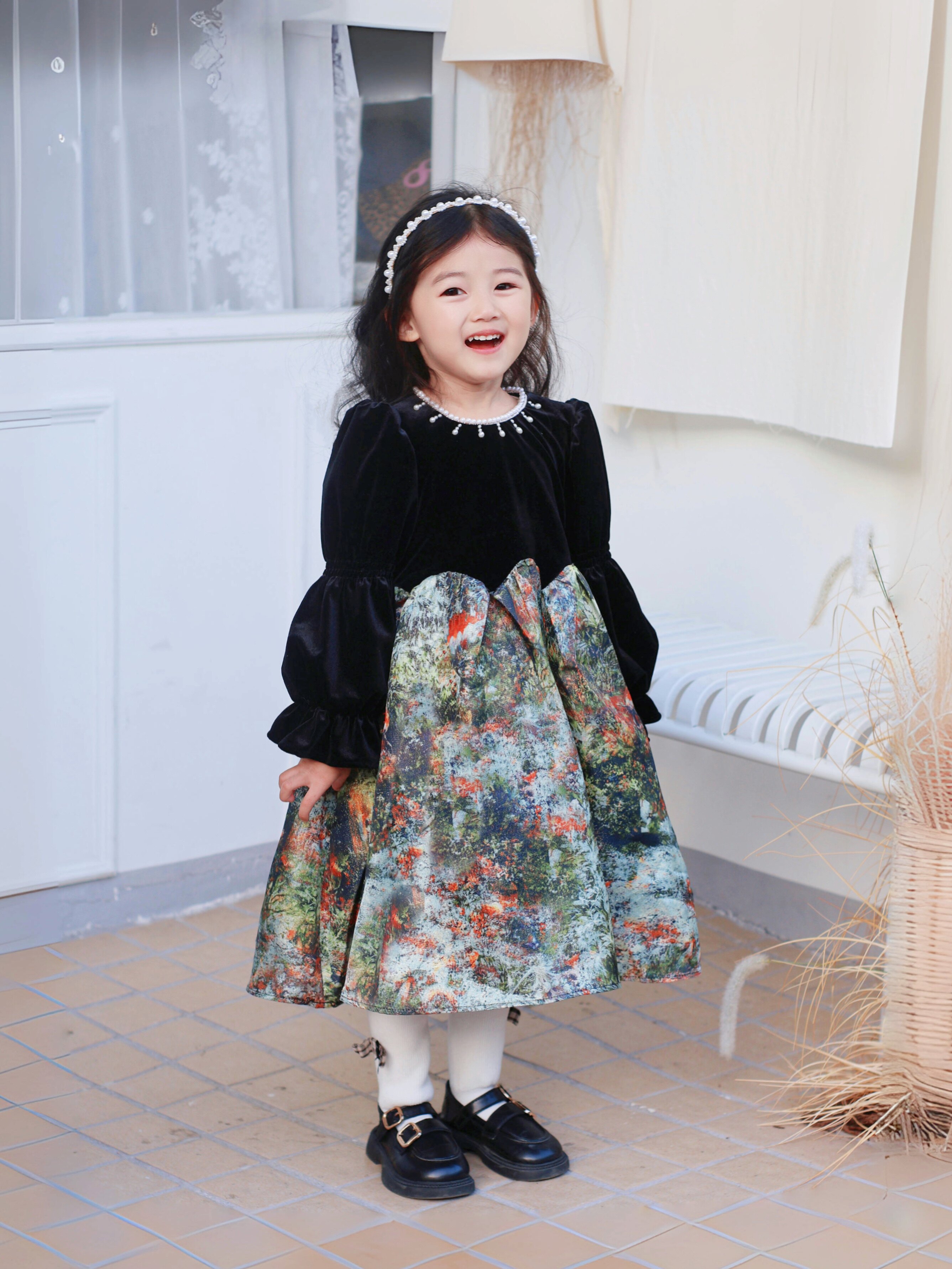 Customer photo for Black Fleece-Lined, 110cm