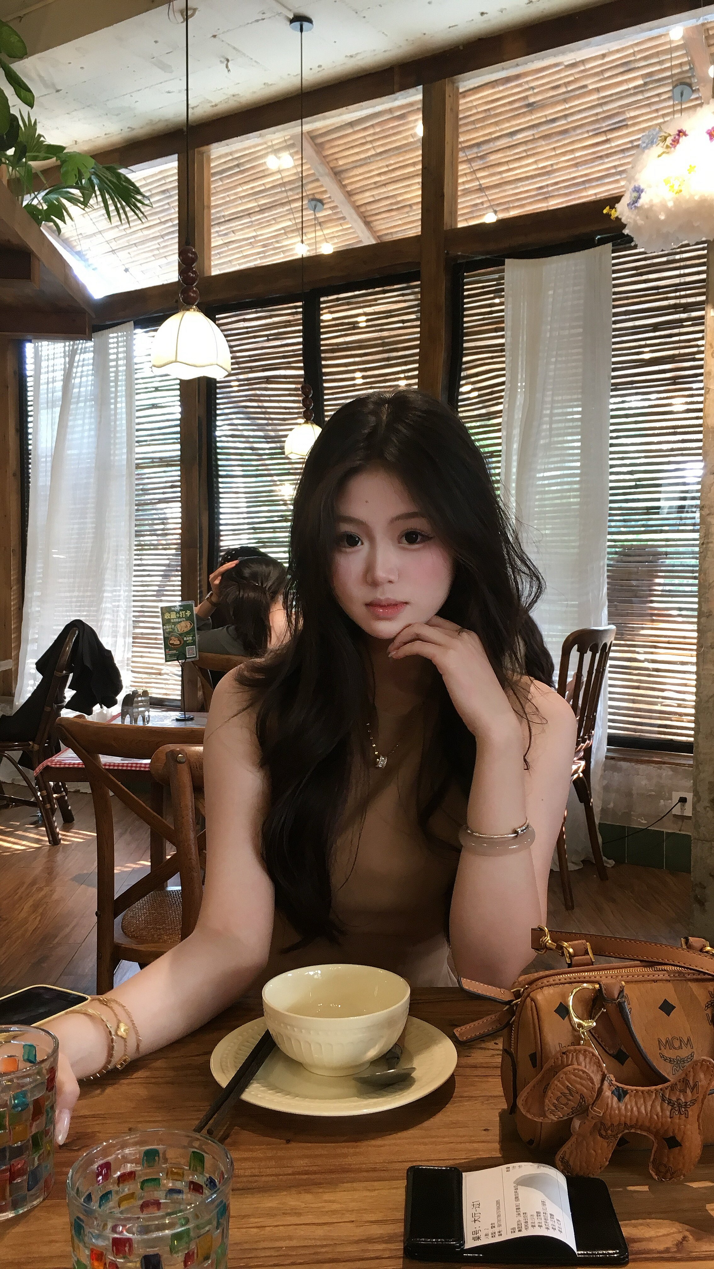 舒胡蕾夏日生日裙 法式无袖收腰设计 显瘦显高拉长比例 高级感气质满分