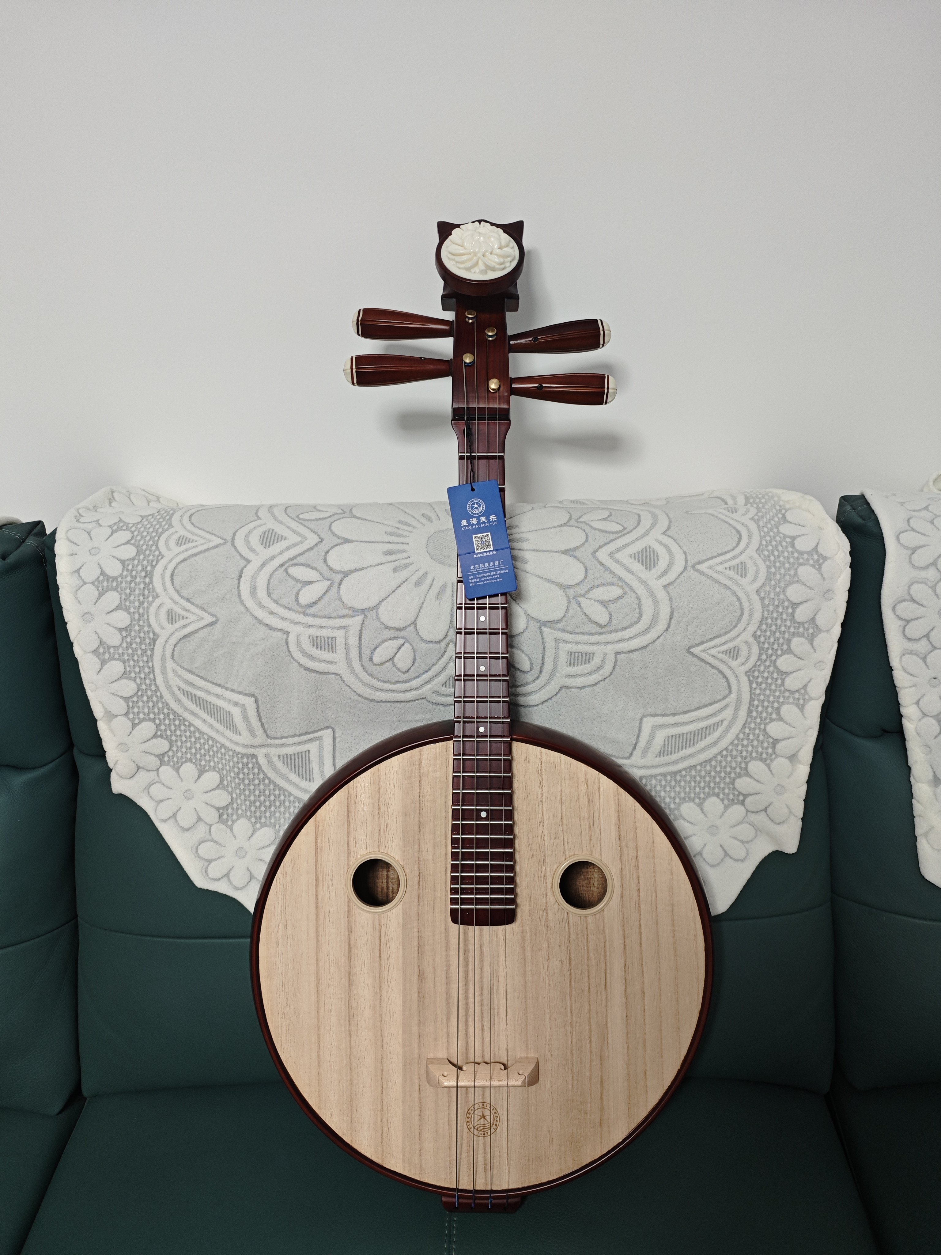 中国　中阮 阮(乐器) - 维基百科，自由的百科全书