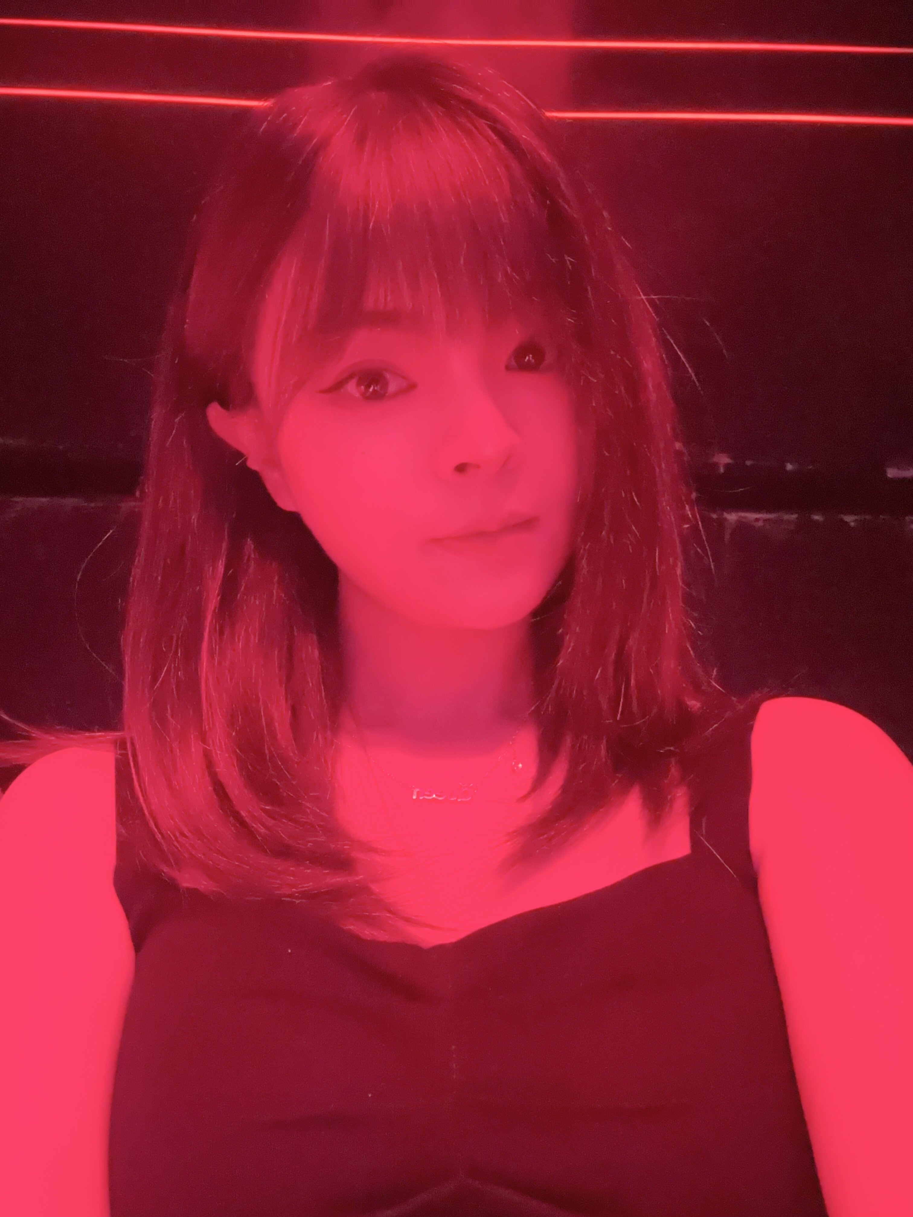 真我黑长直漫画齐刘海假发套 全真发整顶设计 自然隐形无痕贴合 长发飘逸顺滑