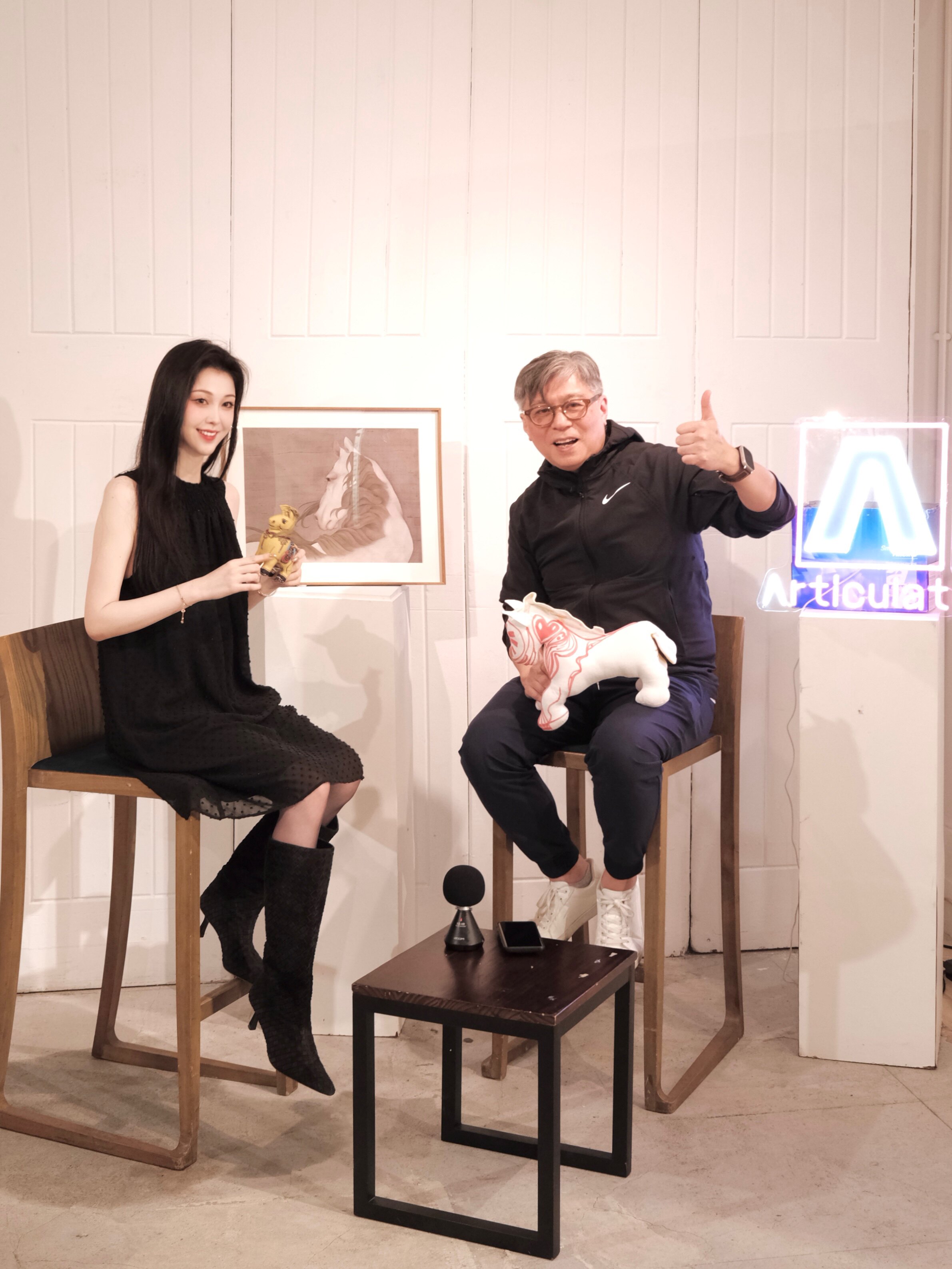 Le' Murmure冬季时尚羊反绒长筒靴堆堆设计慵懒随性 高跟拉长腿部比例