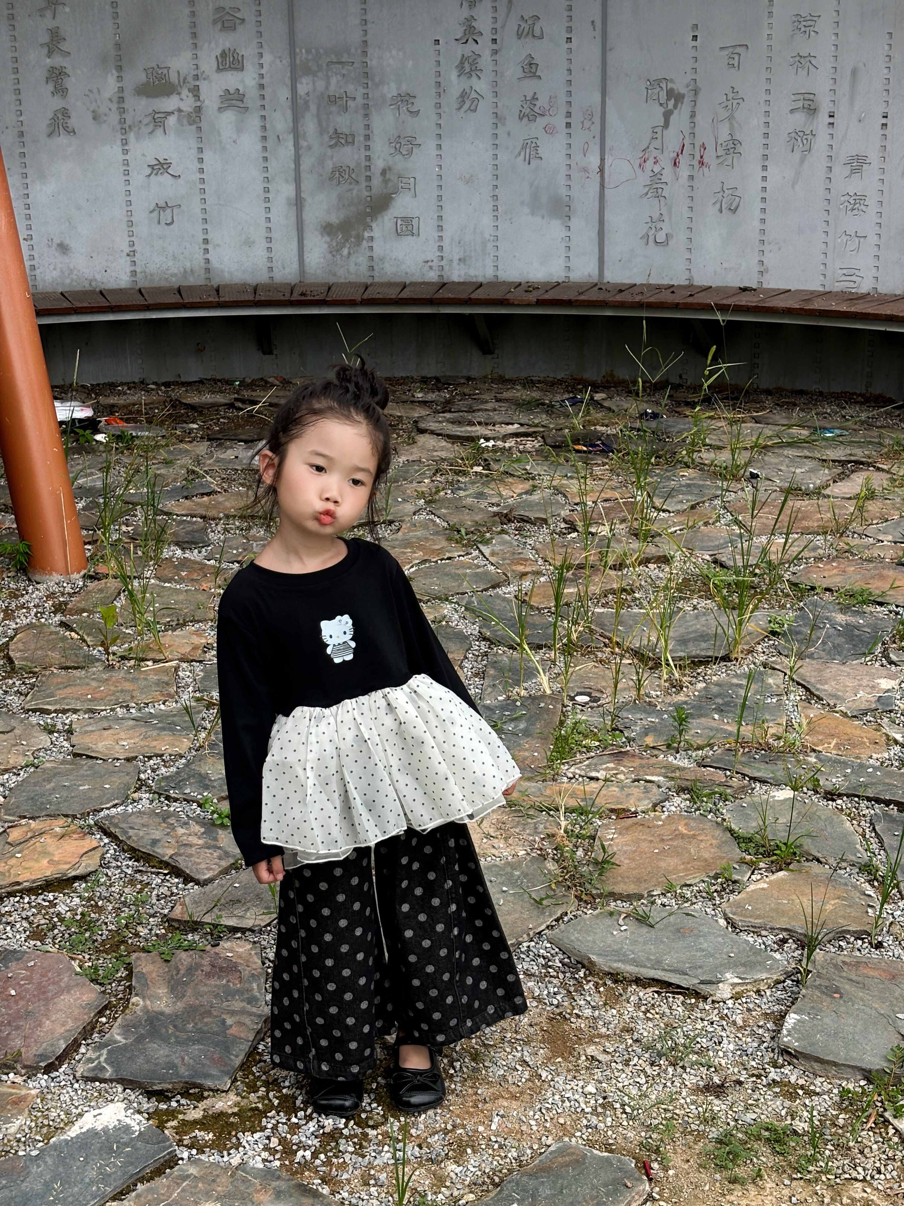 Customer photo for Top + Pants Set, 110cm