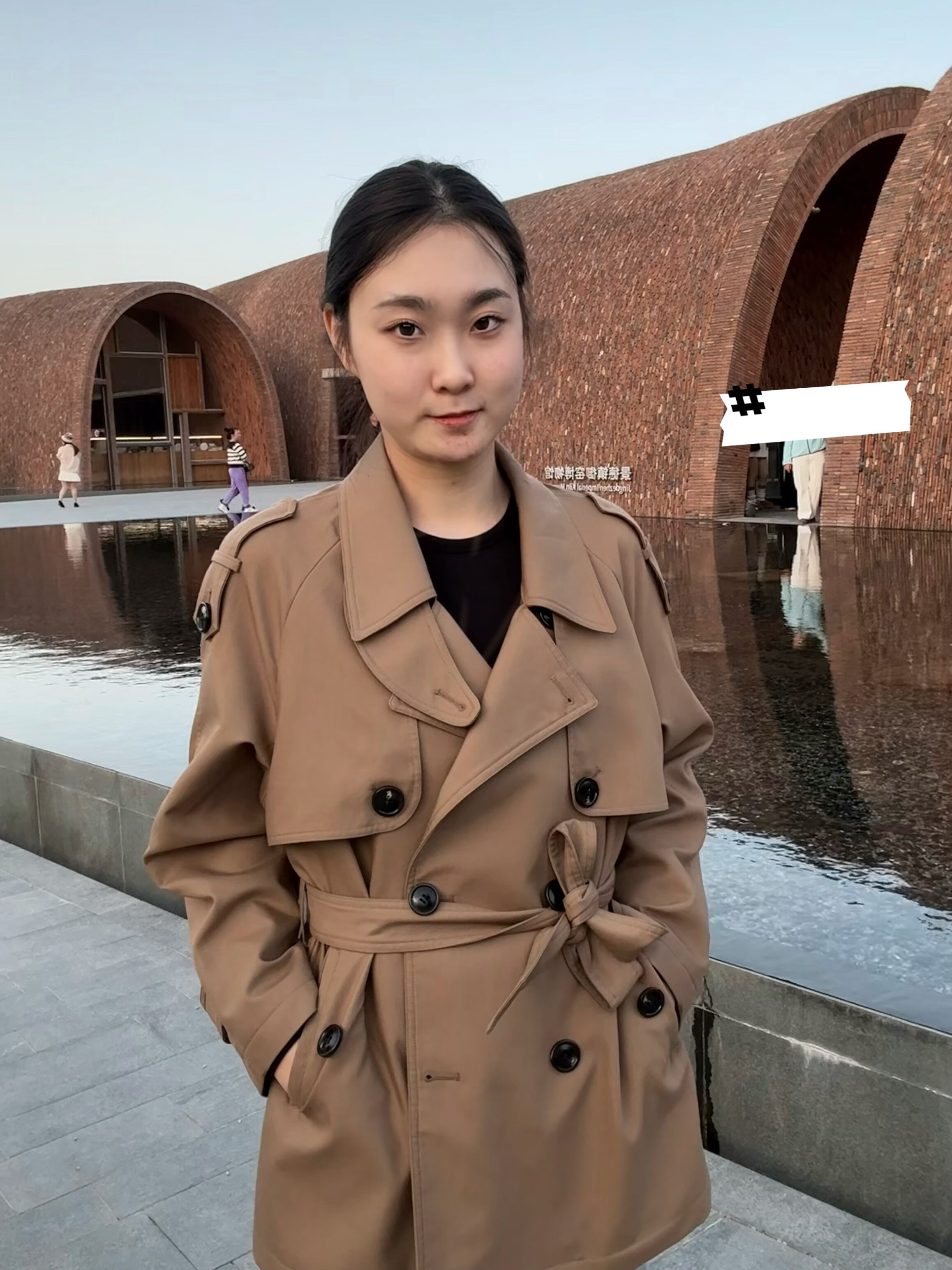 周淼ZHOUMIAO【巴黎旧梦2.0】风衣 经典廓形翻领设计复古优雅
