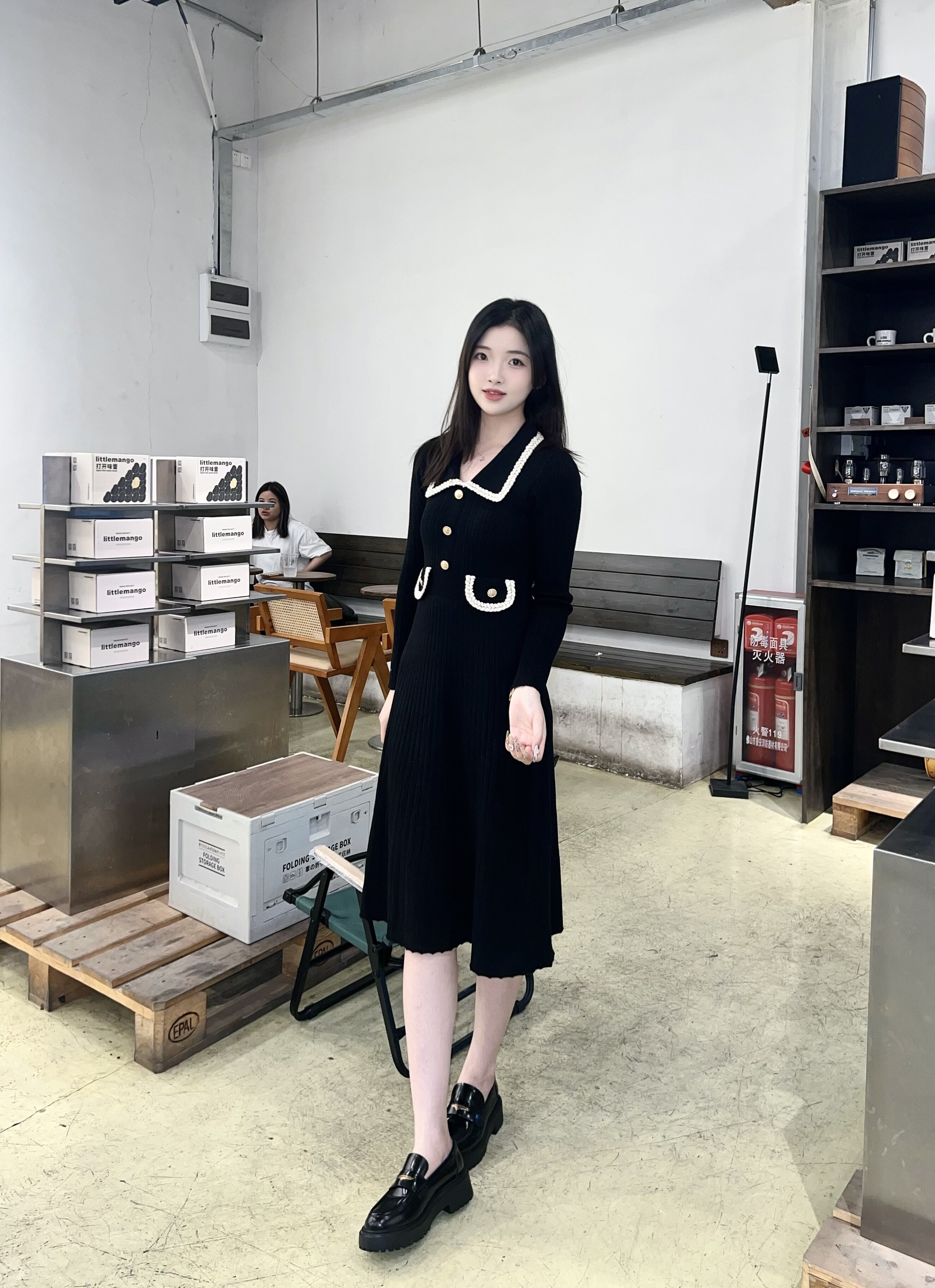 田曦薇同款百丽海鸥乐福鞋2.0 厚底增高设计拉长比例 真皮材质柔软亲肤