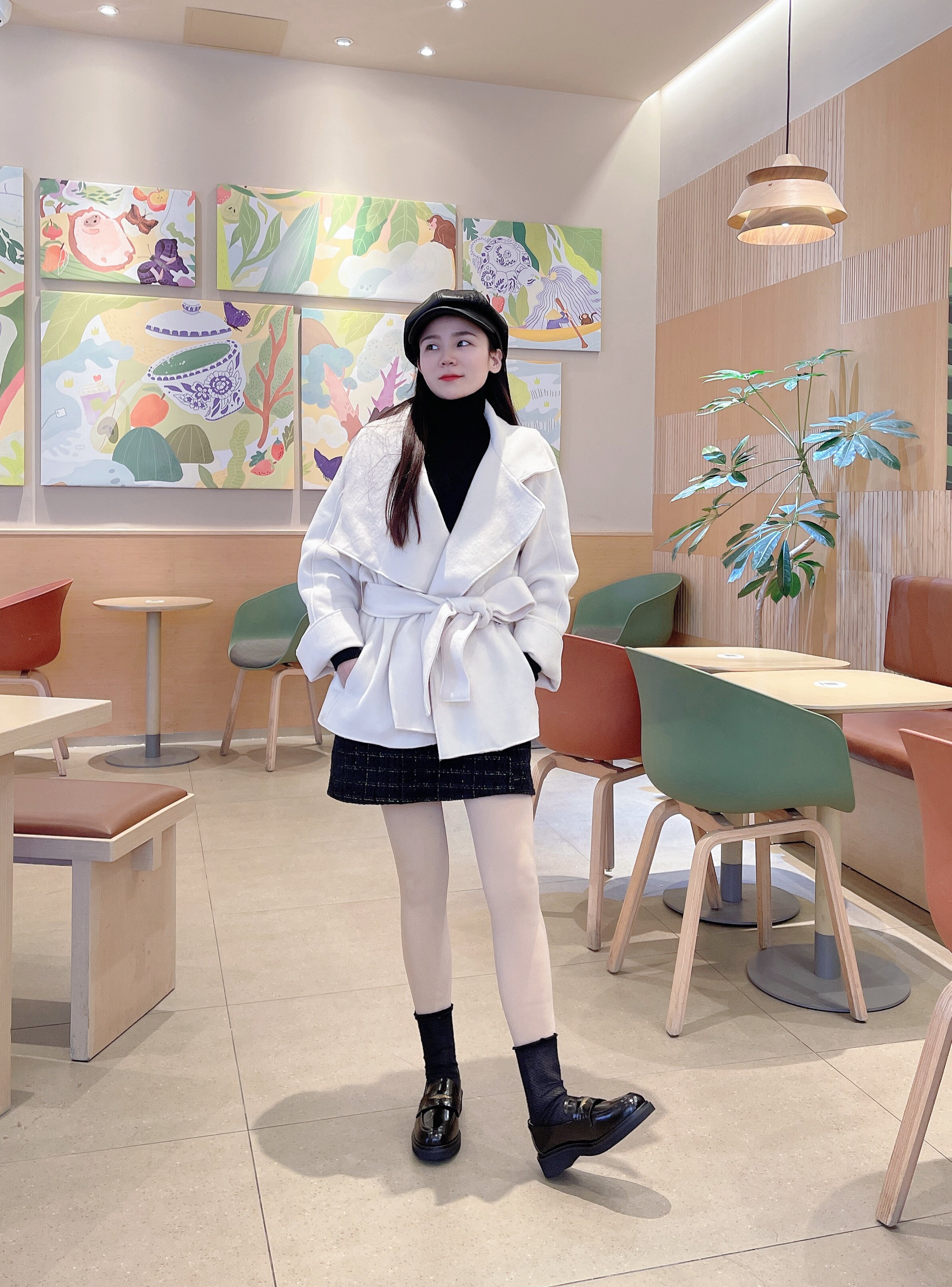 宋佳同款百丽海鸥乐福鞋2.0：厚底真皮的英伦飒爽美学