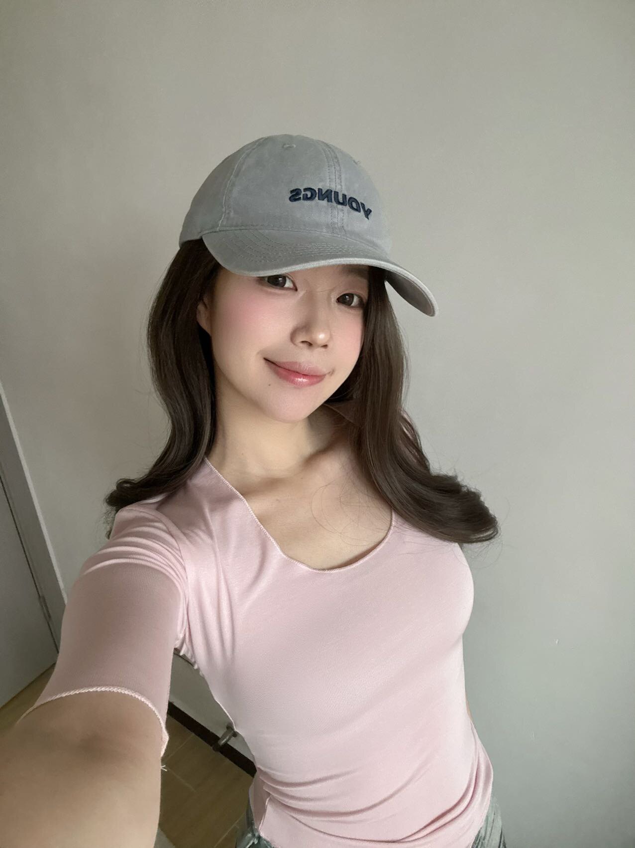 黑泽玄七2026春季新款微胖T恤 大U领设计修饰锁骨更显瘦 五分袖遮肉不勒手臂