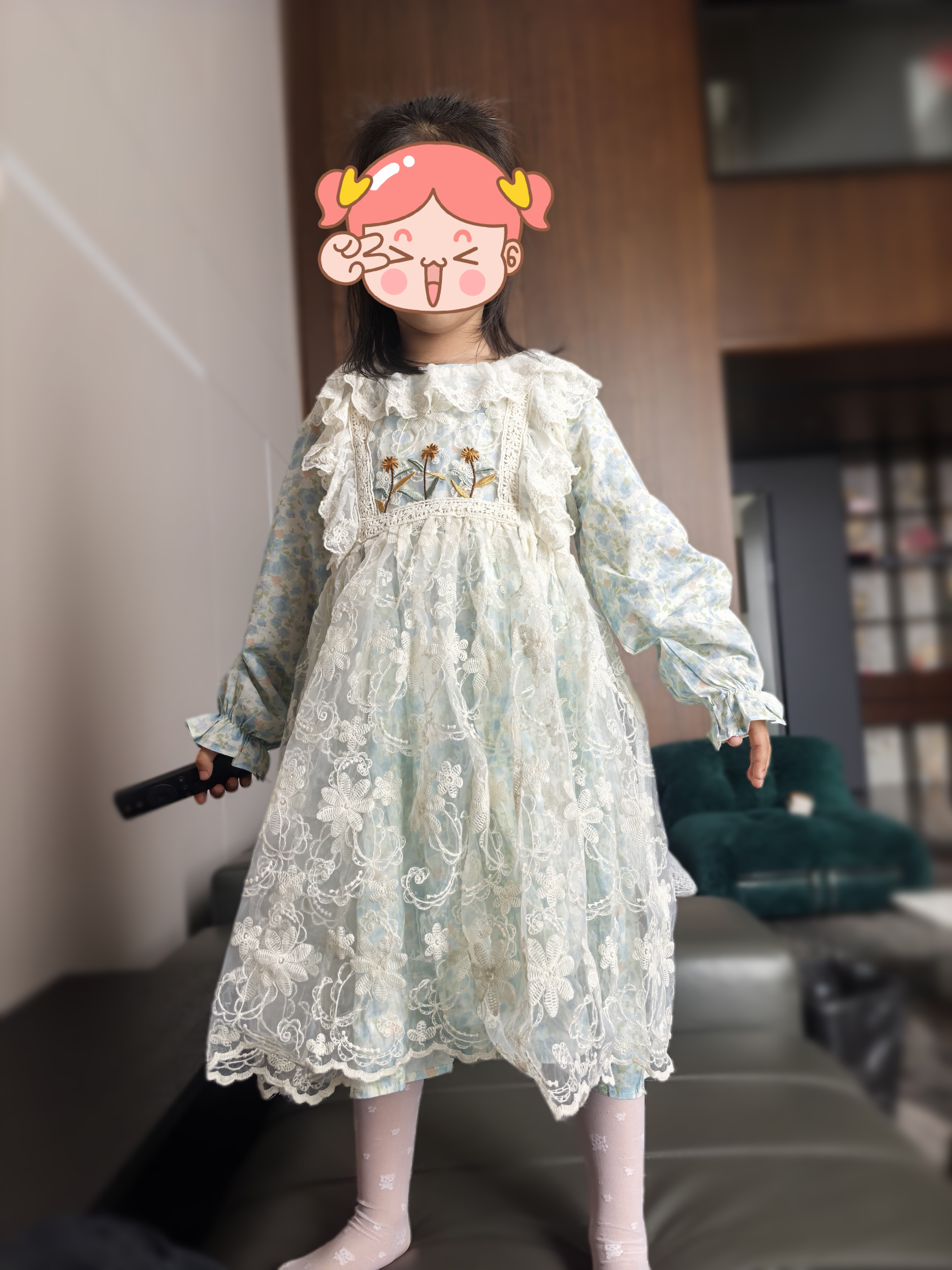 Customer photo for Blue, 130cm
