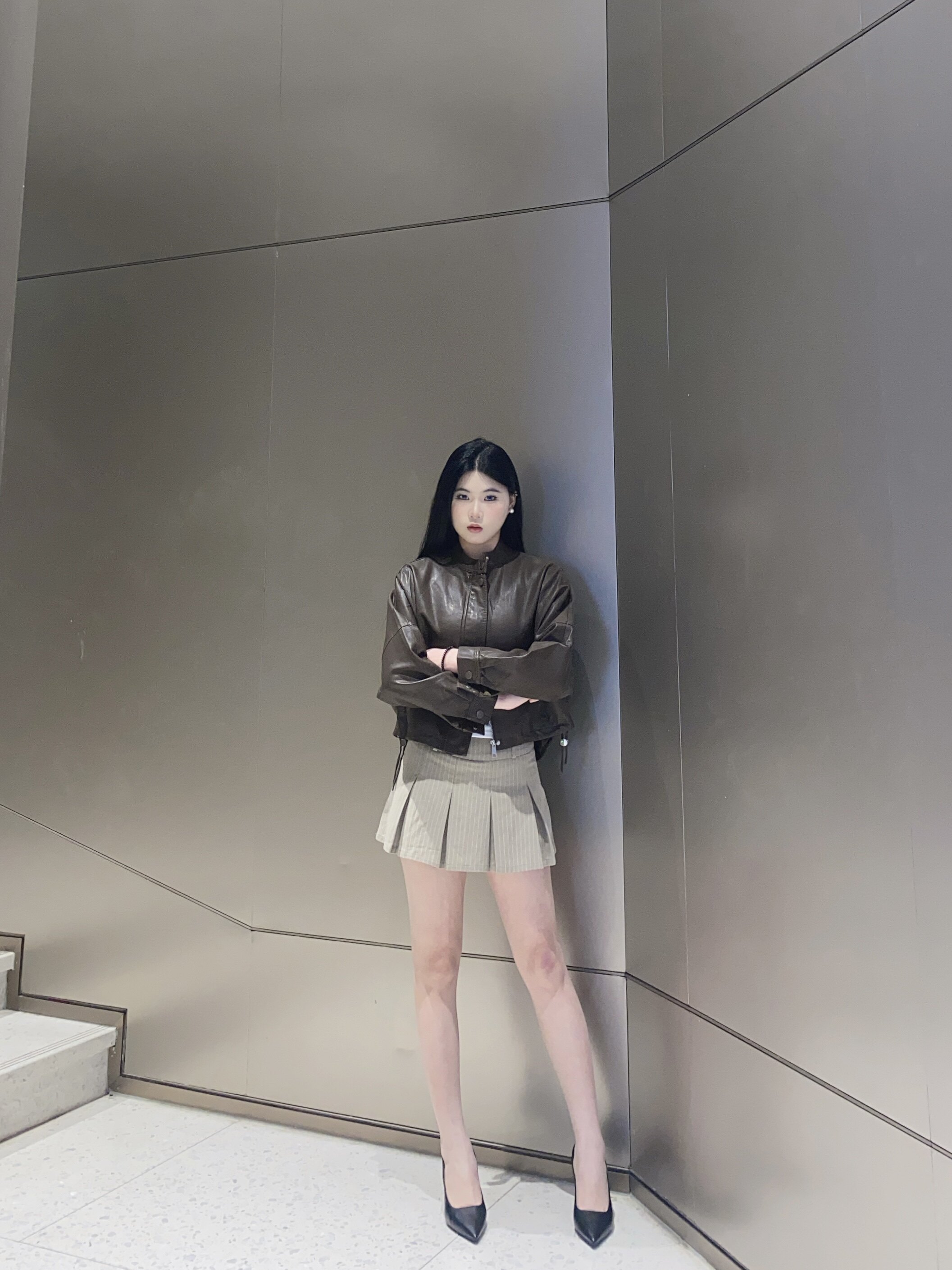 品淡法式通勤黑色高跟鞋 不累脚不磨脚设计 小码女鞋313233