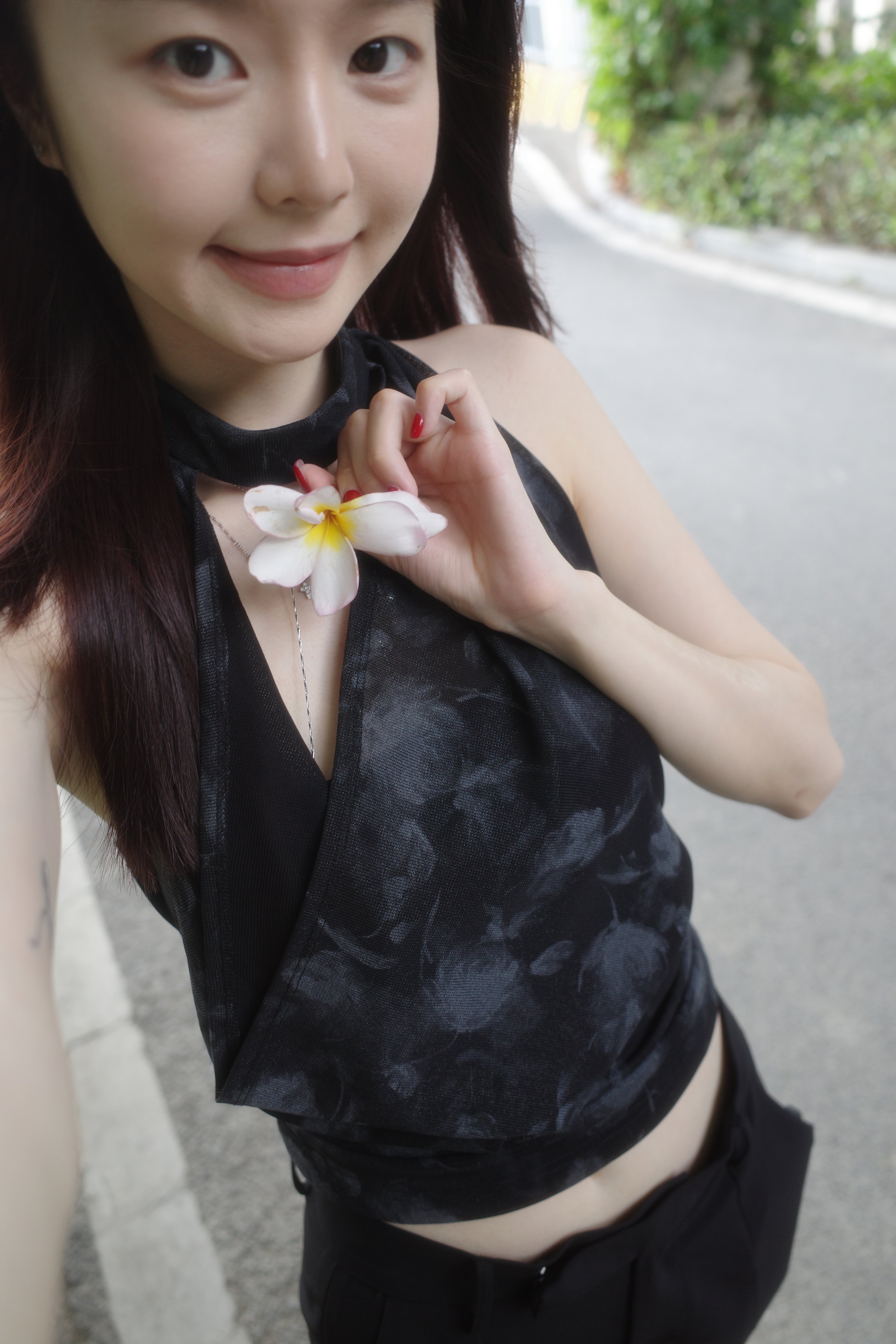 VIAPITTI夏季爆款链条荡领挂脖背心 收腰修身显瘦百搭 辣妹风与设计感并存