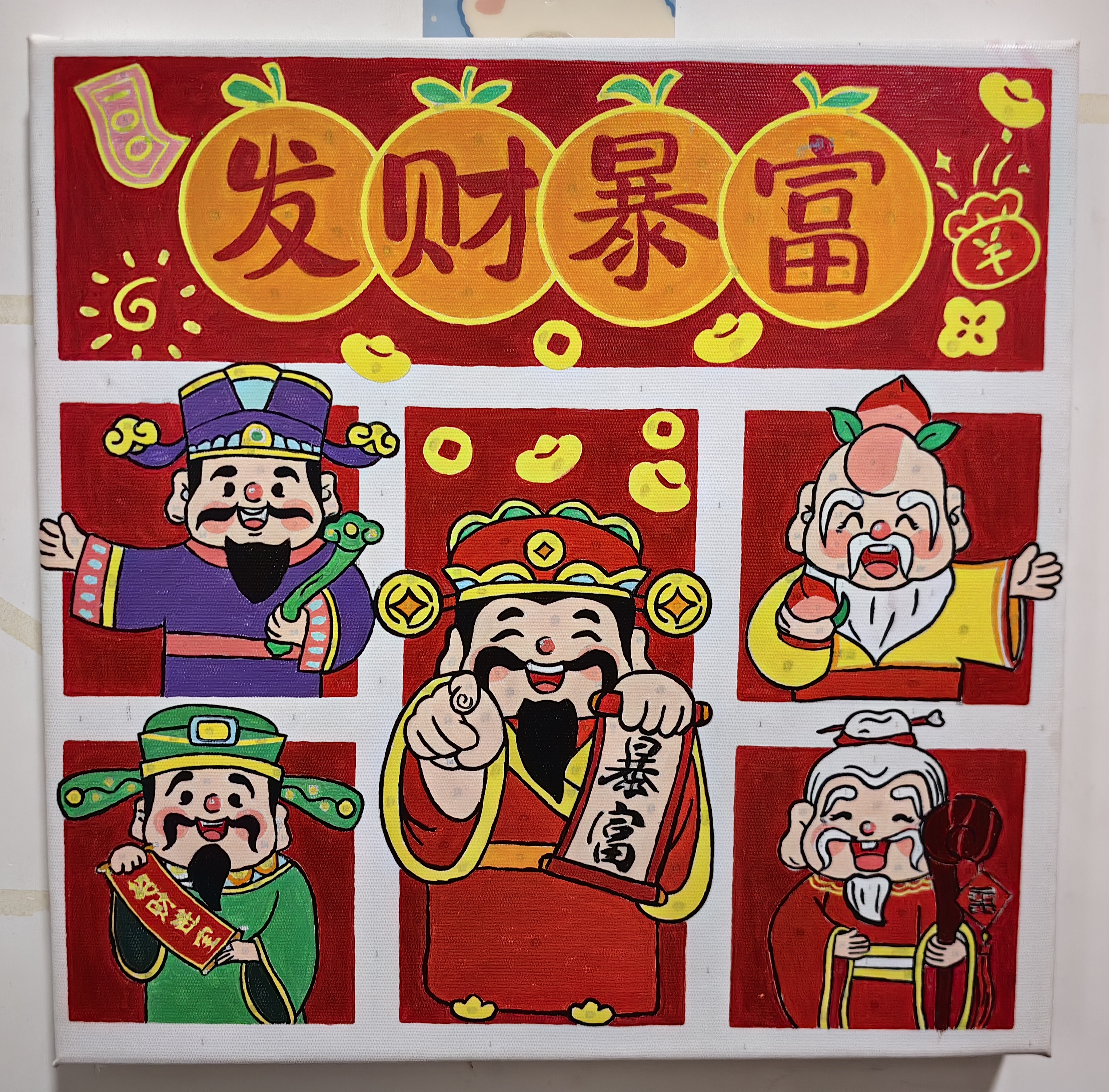数字油彩画diy埃菲尔巴黎铁塔手绘丙烯画高级感风景填色油画