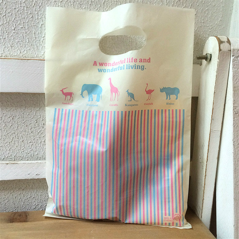 Day Style Brief Living Digging Pocket Foreign Trade Plastic Gift Bags Shopping Handbag Clothing Bags Wholesale