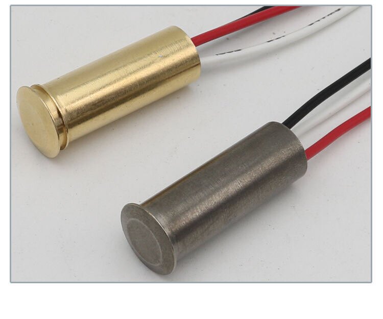 12 24V Wardrobe door magnetic induction switch door open light on shell copper shell shell closet switch magnetic touch switch