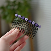 Темно -фиолетовый с светло -фиолетовым