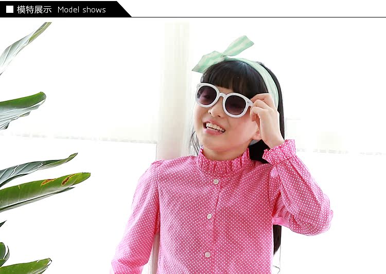 Chemise fille à manche longue - Ref 2084500 Image 12