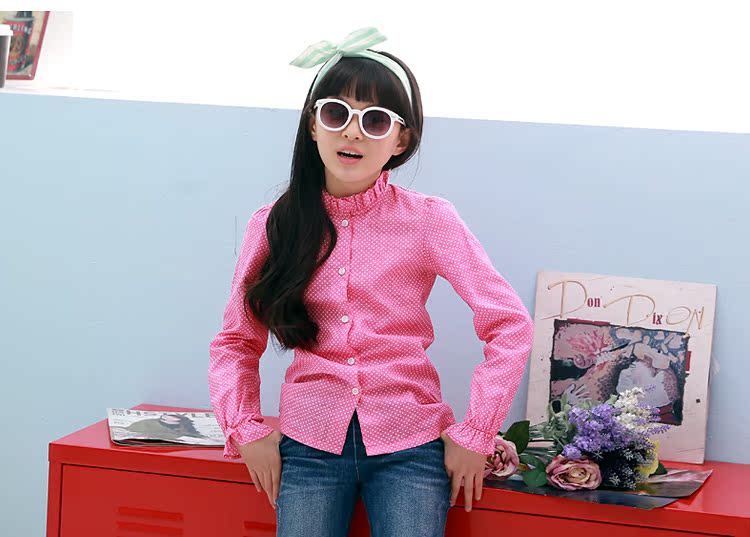Chemise fille à manche longue - Ref 2084500 Image 16