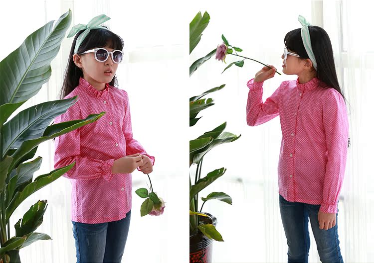 Chemise fille à manche longue - Ref 2084500 Image 15